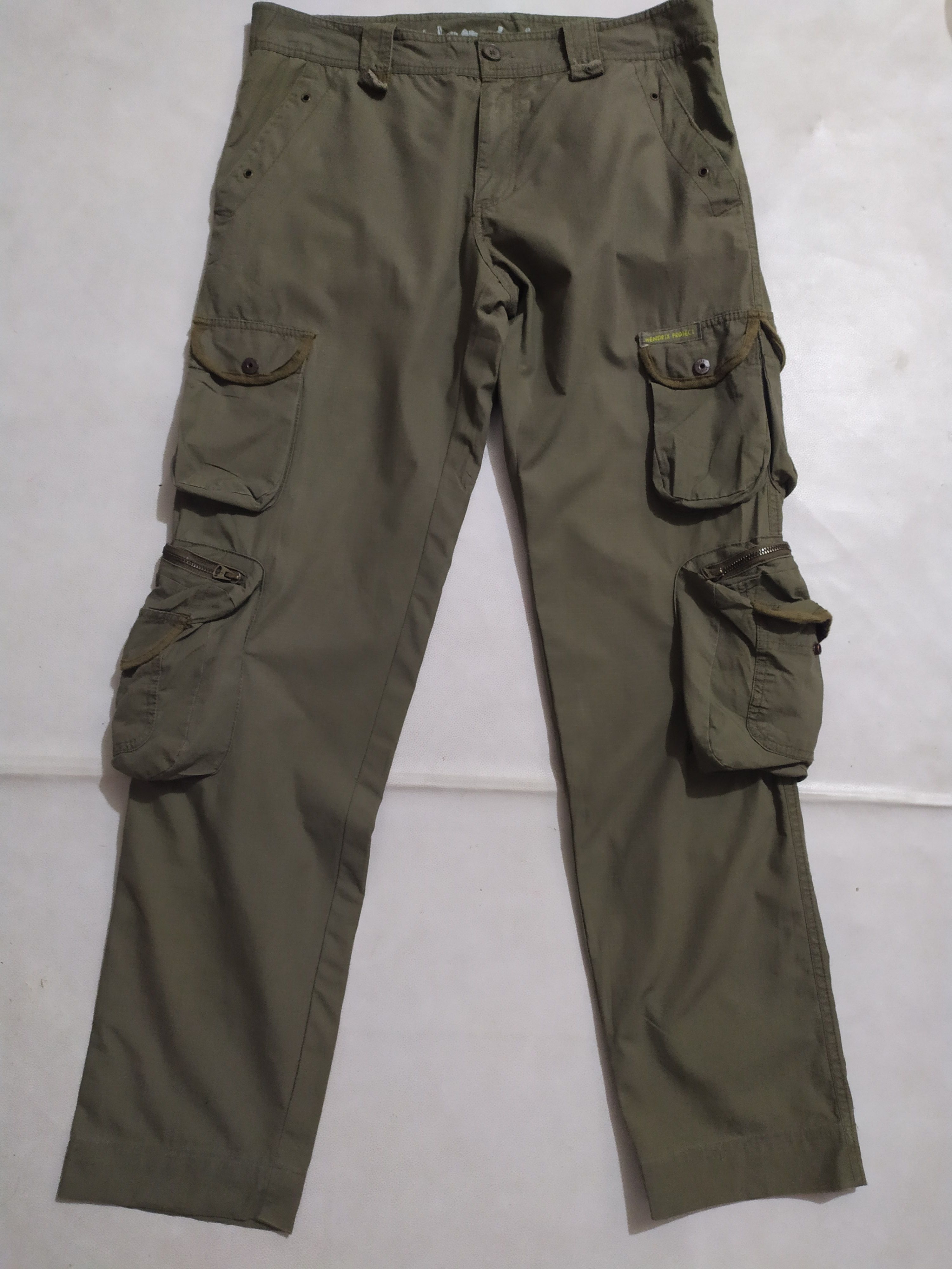 Japanese Brand 🔥Hendrix Project Multipocket Tactical Cargo Bondage Pants Size US 34 / EU 50 - 1 Thumbnail