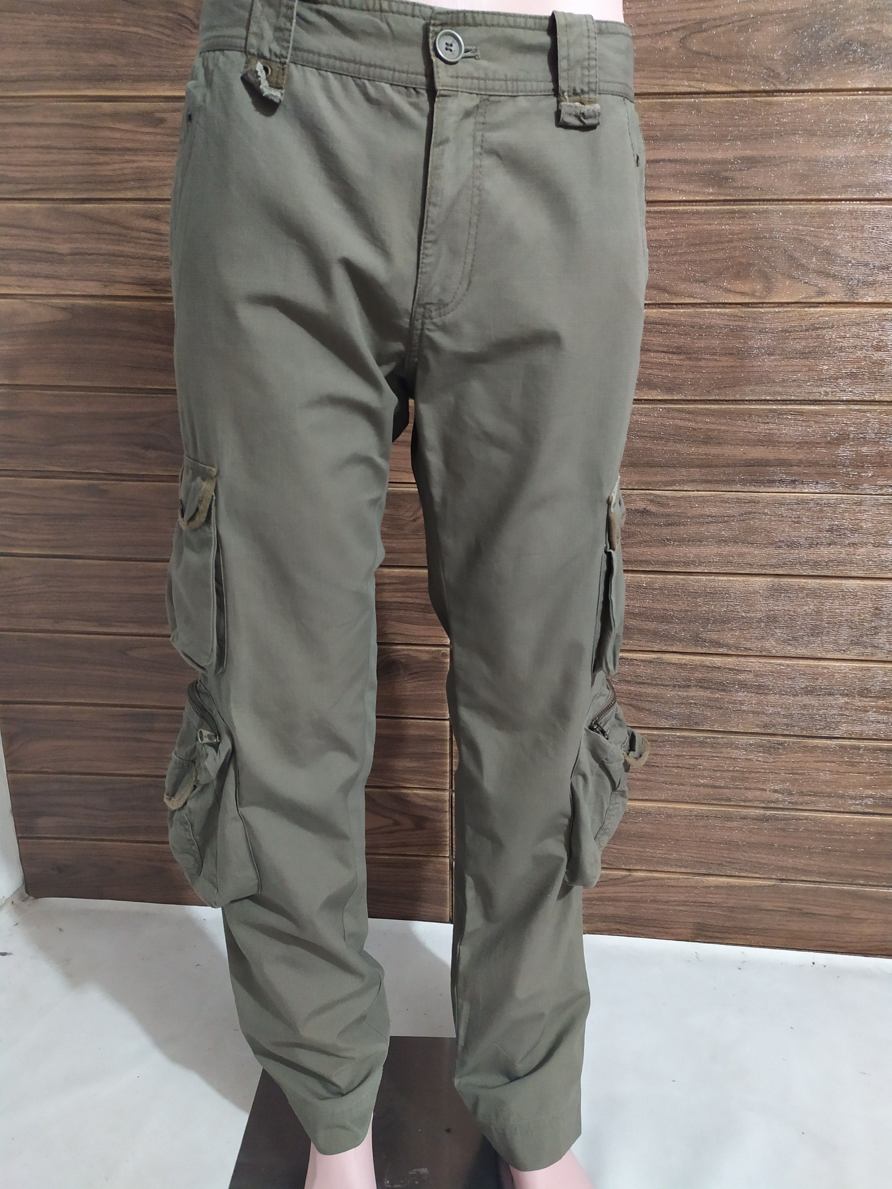 Japanese Brand 🔥Hendrix Project Multipocket Tactical Cargo Bondage Pants Size US 34 / EU 50 - 10 Thumbnail