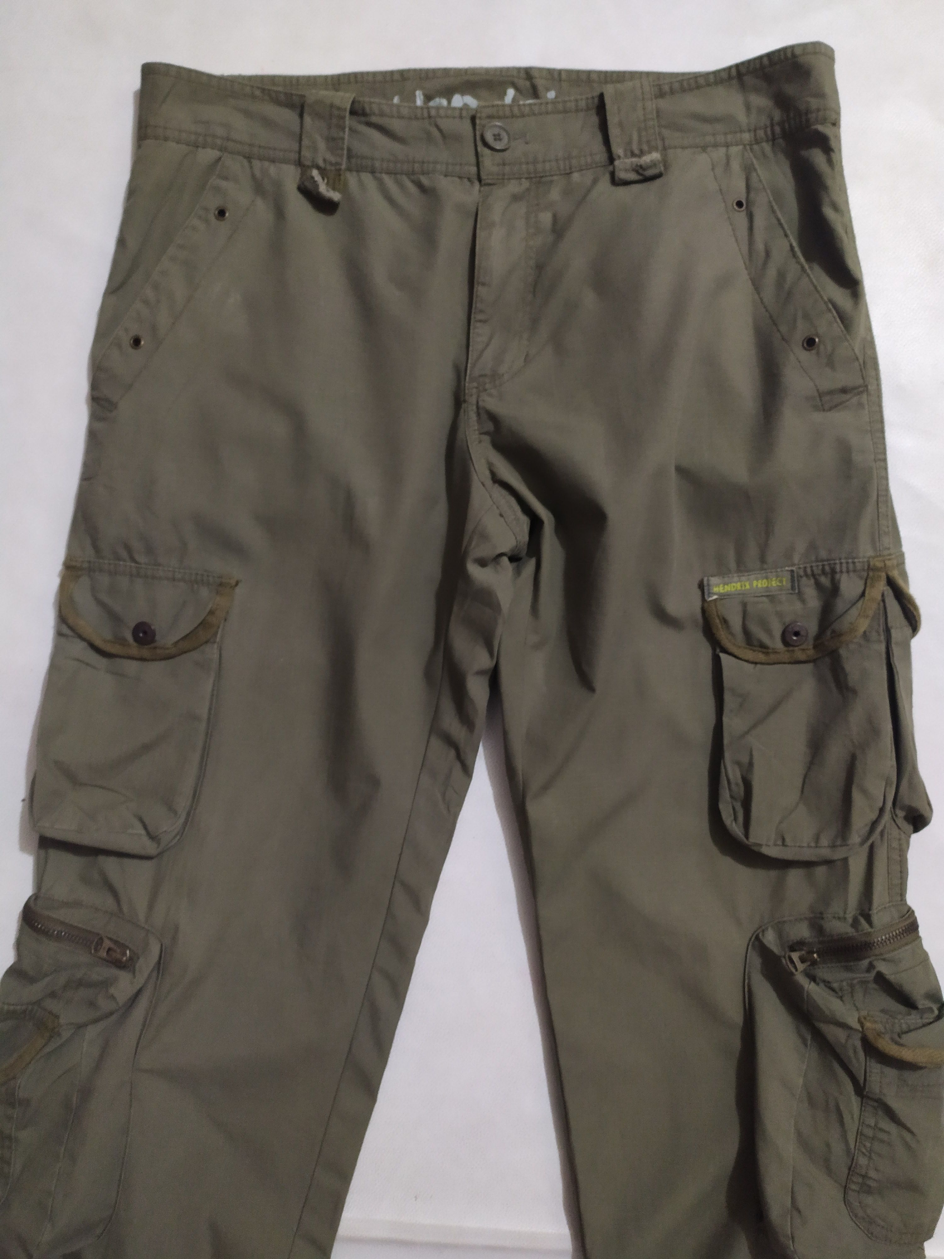 Japanese Brand 🔥Hendrix Project Multipocket Tactical Cargo Bondage Pants Size US 34 / EU 50 - 2 Thumbnail