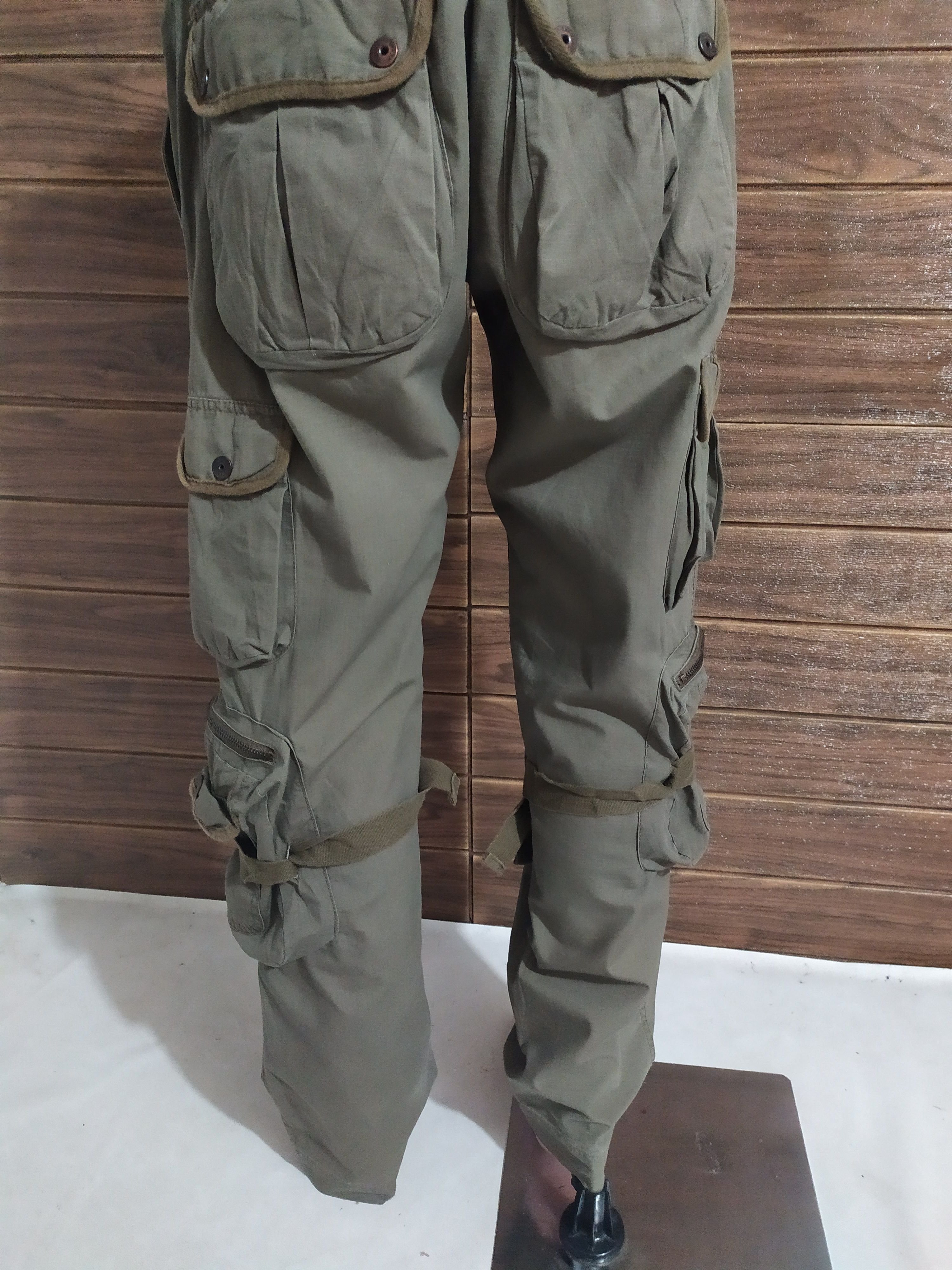 Japanese Brand 🔥Hendrix Project Multipocket Tactical Cargo Bondage Pants Size US 34 / EU 50 - 17 Thumbnail