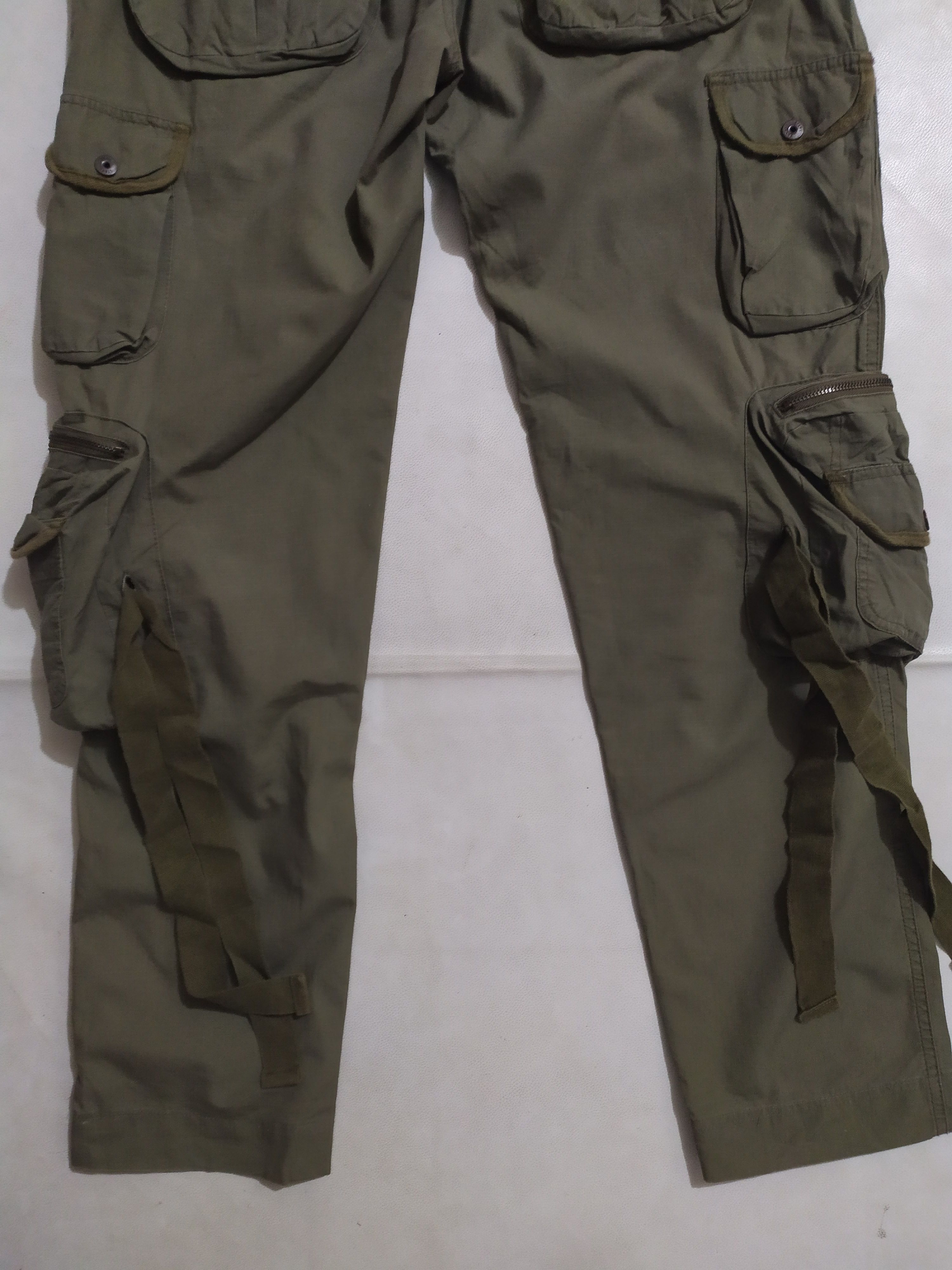 Japanese Brand 🔥Hendrix Project Multipocket Tactical Cargo Bondage Pants Size US 34 / EU 50 - 7 Thumbnail