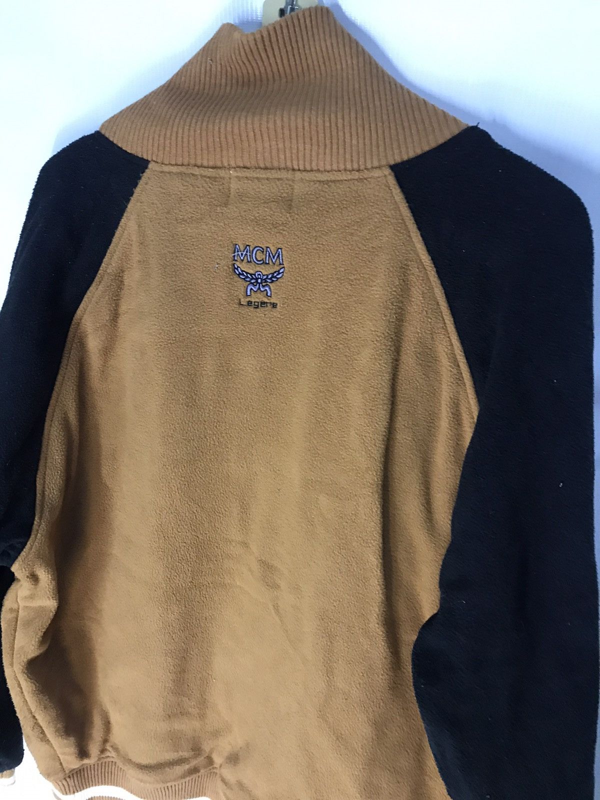 MCM Mcm legere embroidered logo varsity jacket Size US L / EU 52-54 / 3 - 9 Thumbnail