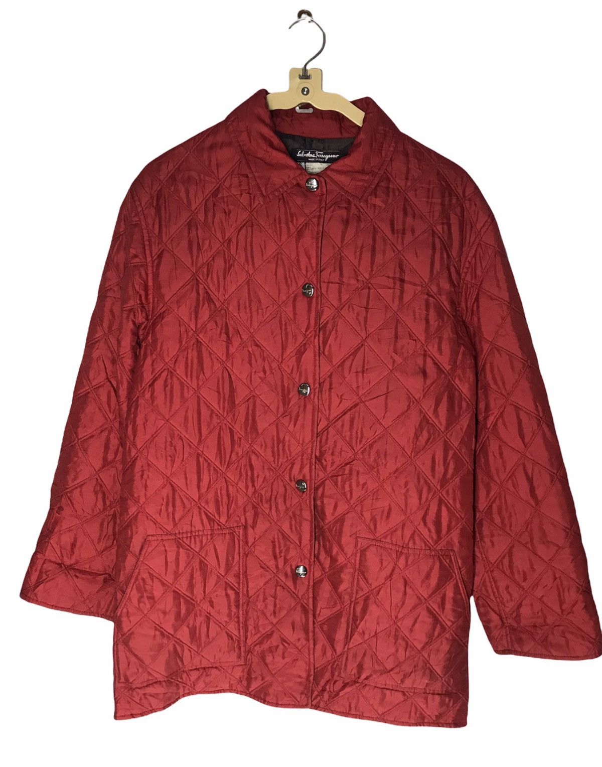 Salvatore Ferragamo 🔥best offer🔥Salvatore ferragamo quilted snap button jacket Size US S / EU 44-46 / 1 - 1 Thumbnail