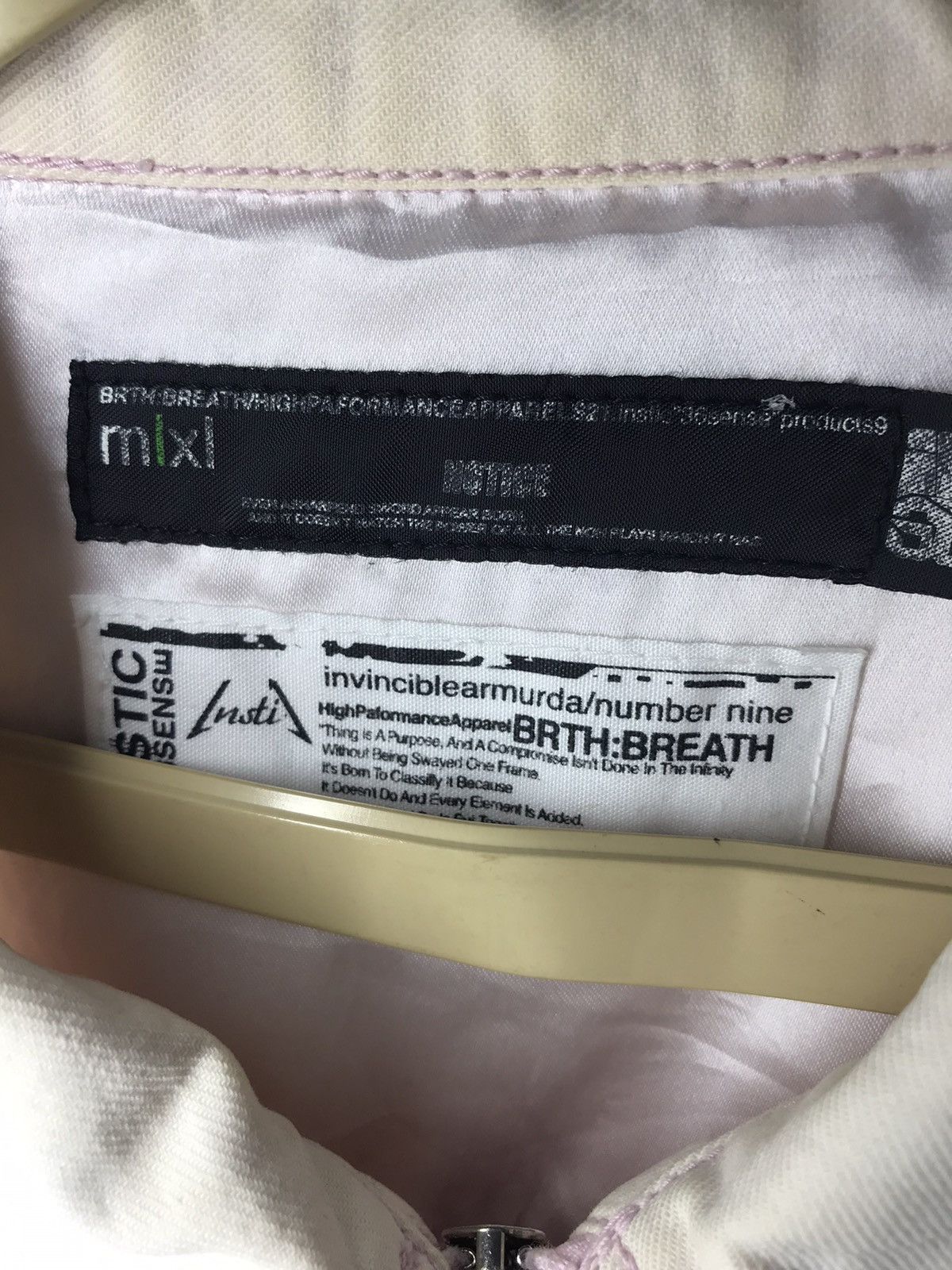 Japanese Brand Brth Breath invinciblearmurda x number nine zipper jacket Size US M / EU 48-50 / 2 - 4 Thumbnail