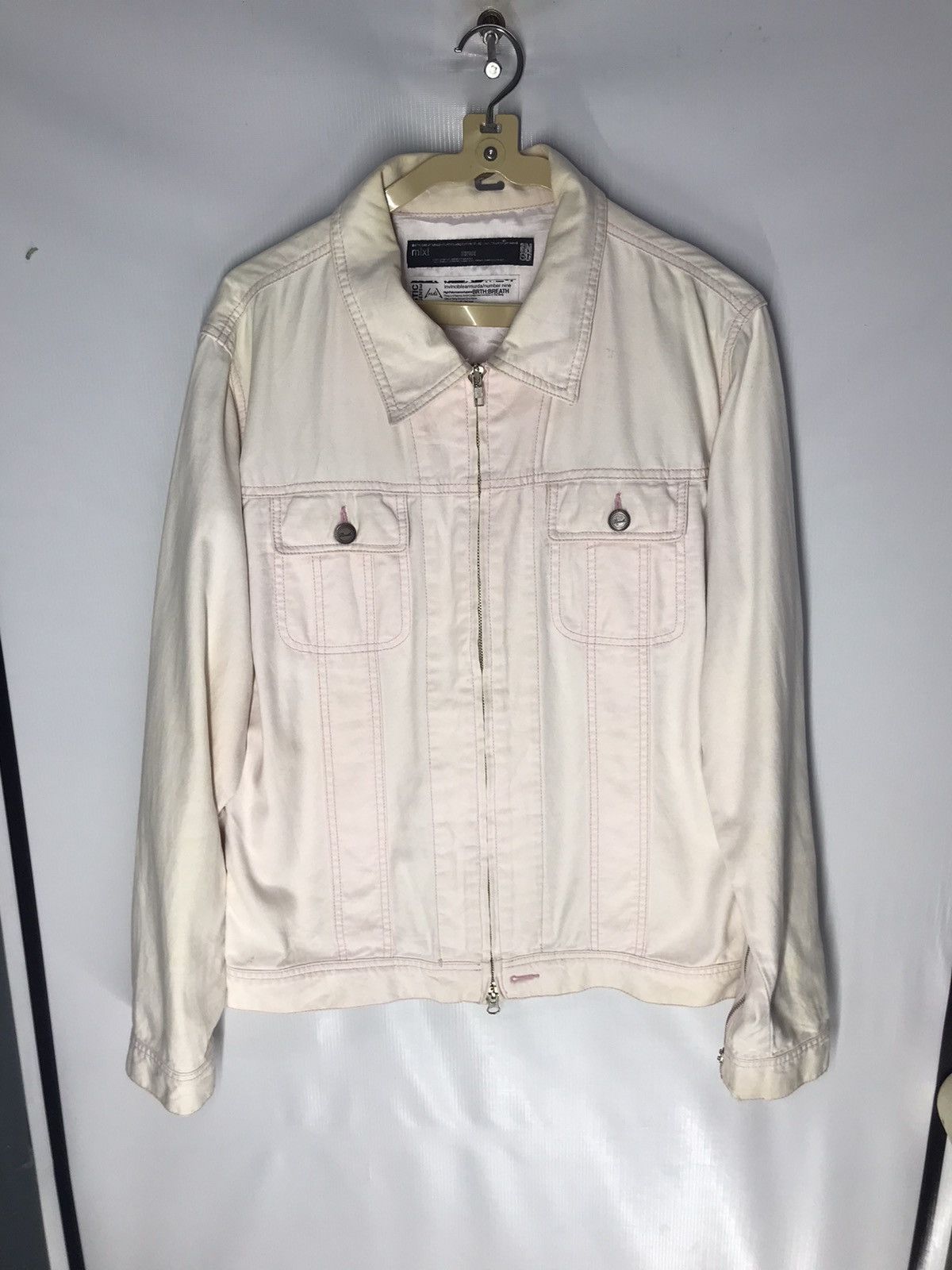 Japanese Brand Brth Breath invinciblearmurda x number nine zipper jacket Size US M / EU 48-50 / 2 - 6 Thumbnail
