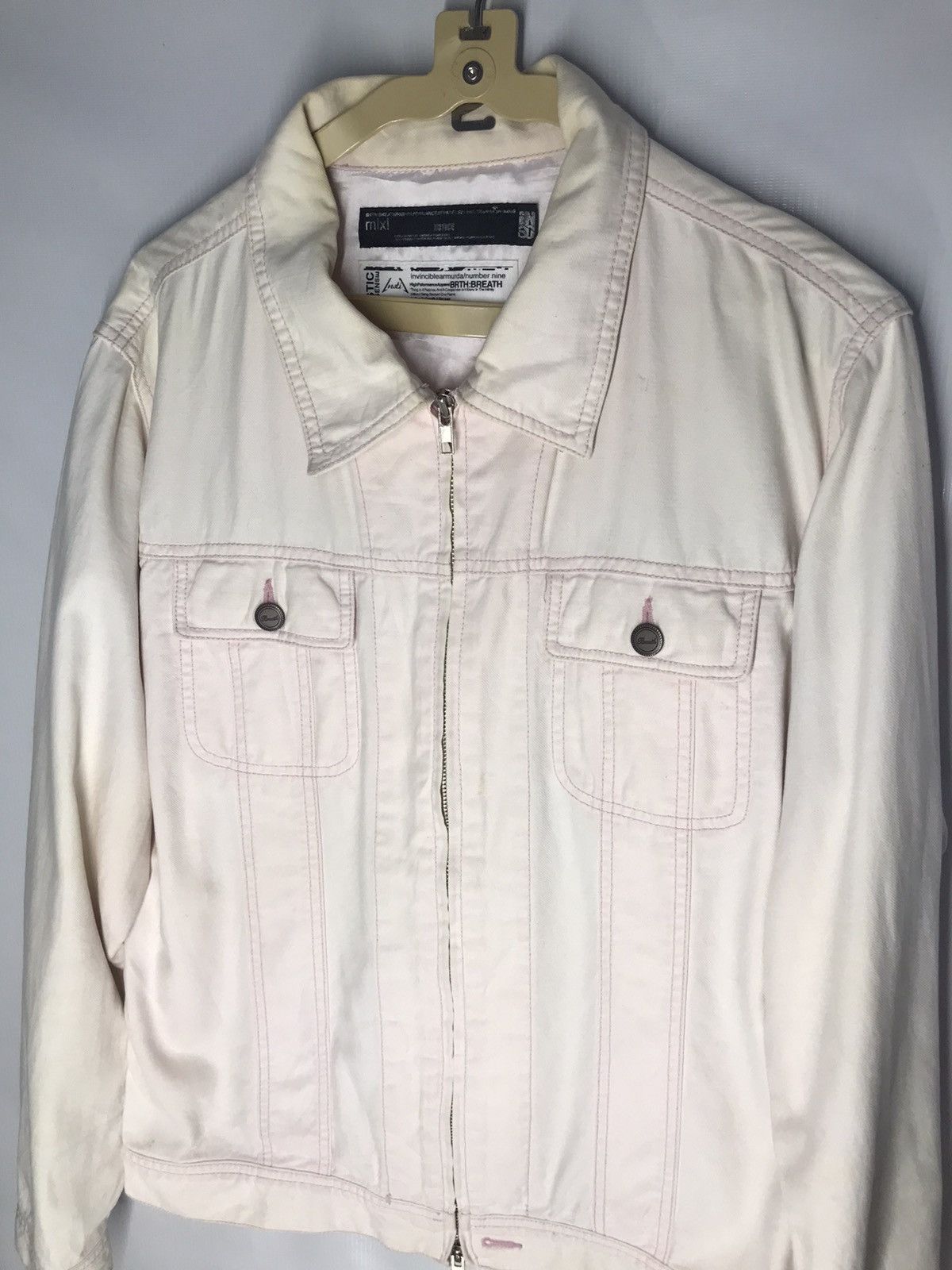 Japanese Brand Brth Breath invinciblearmurda x number nine zipper jacket Size US M / EU 48-50 / 2 - 3 Thumbnail