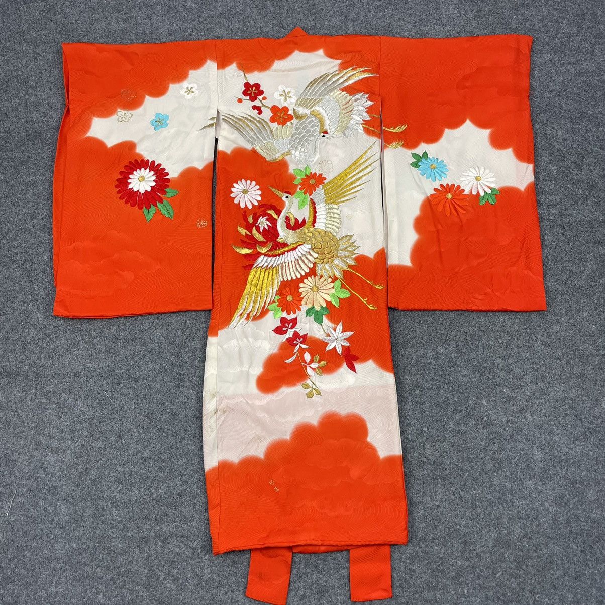 Japanese Brand × Vintage Vintage Japanese Traditional Kimono Embroidery Size US XS / EU 42 / 0 - 1 Thumbnail