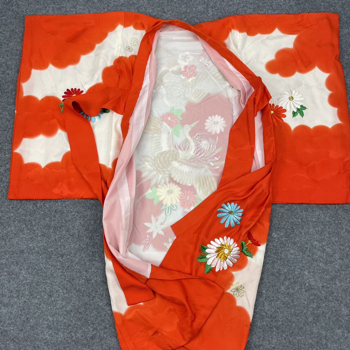 Japanese Brand × Vintage Vintage Japanese Traditional Kimono Embroidery Size US XS / EU 42 / 0 - 5 Thumbnail