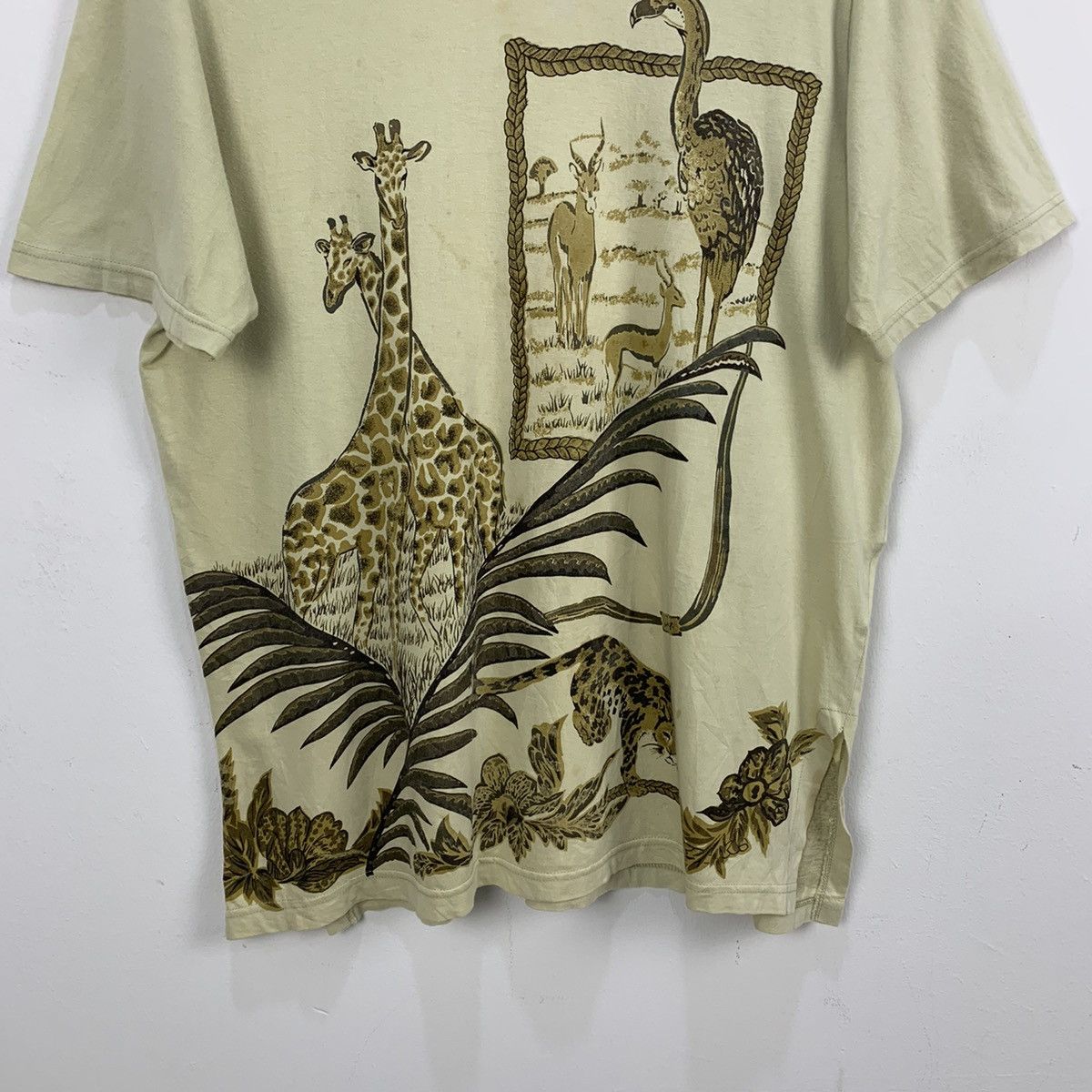 Habitat TGM Pour Femme Giraffe Wild Cheetah Deer Animal Habitat Tee Size US L / EU 52-54 / 3 - 4 Thumbnail