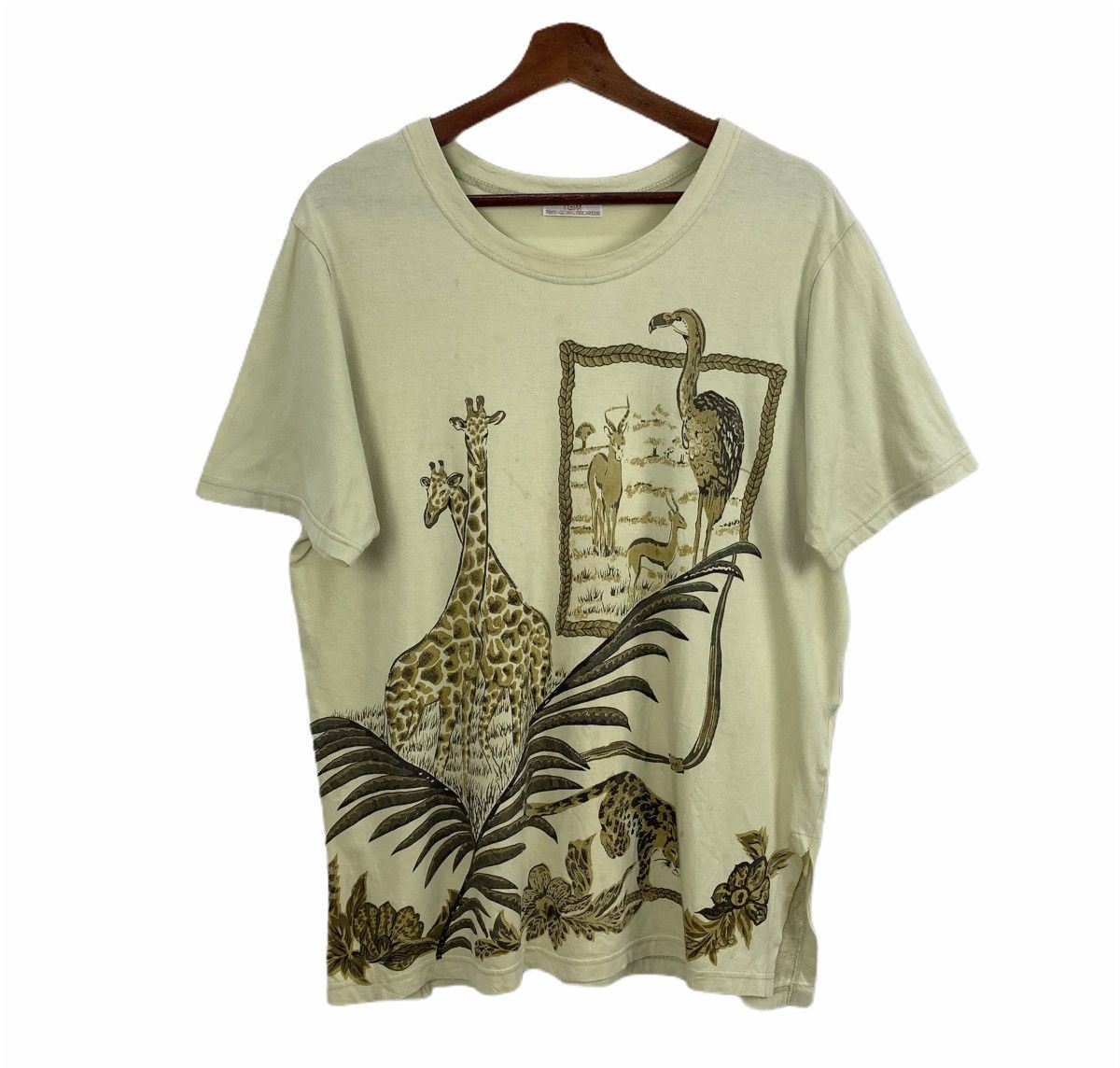 Habitat TGM Pour Femme Giraffe Wild Cheetah Deer Animal Habitat Tee Size US L / EU 52-54 / 3 - 1 Thumbnail