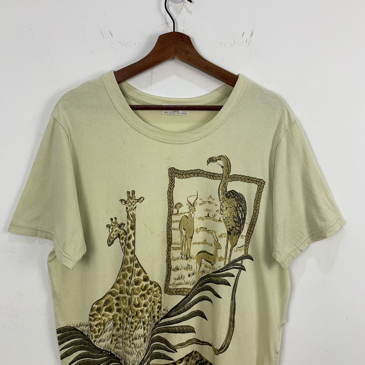 Habitat TGM Pour Femme Giraffe Wild Cheetah Deer Animal Habitat Tee Size US L / EU 52-54 / 3 - 3 Thumbnail