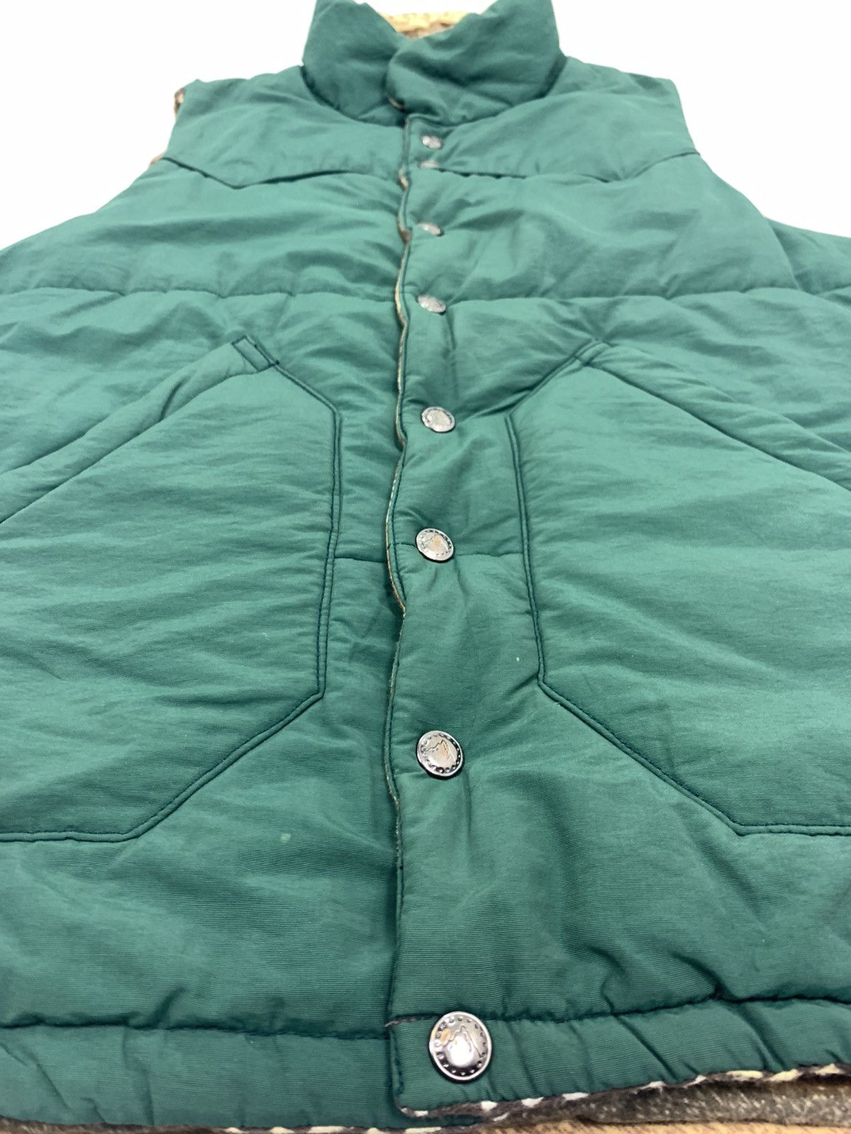 Japanese Brand UNIONMADE GRN TOKYO Reversible Navajo Aztec Art Vest Jacket Size US L / EU 52-54 / 3 - 17 Thumbnail