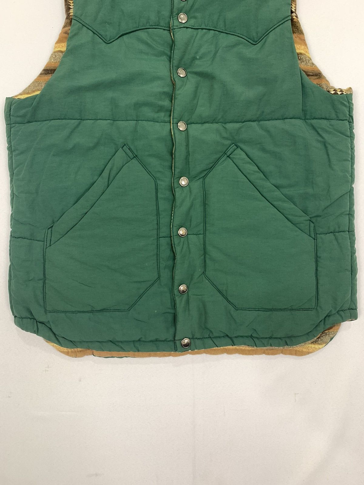 Japanese Brand UNIONMADE GRN TOKYO Reversible Navajo Aztec Art Vest Jacket Size US L / EU 52-54 / 3 - 16 Thumbnail