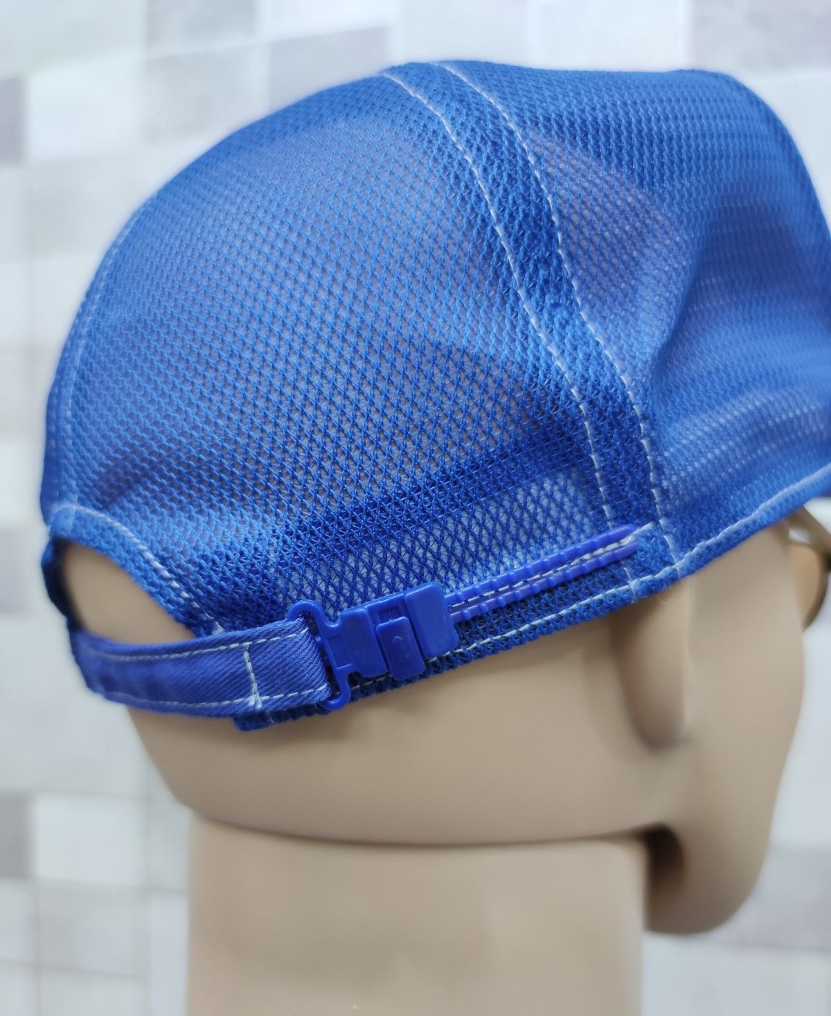 Japanese Brand NISMO! NISSAN Blue Stage Half Mesh Trucker Hat Size ONE SIZE - 9 Thumbnail