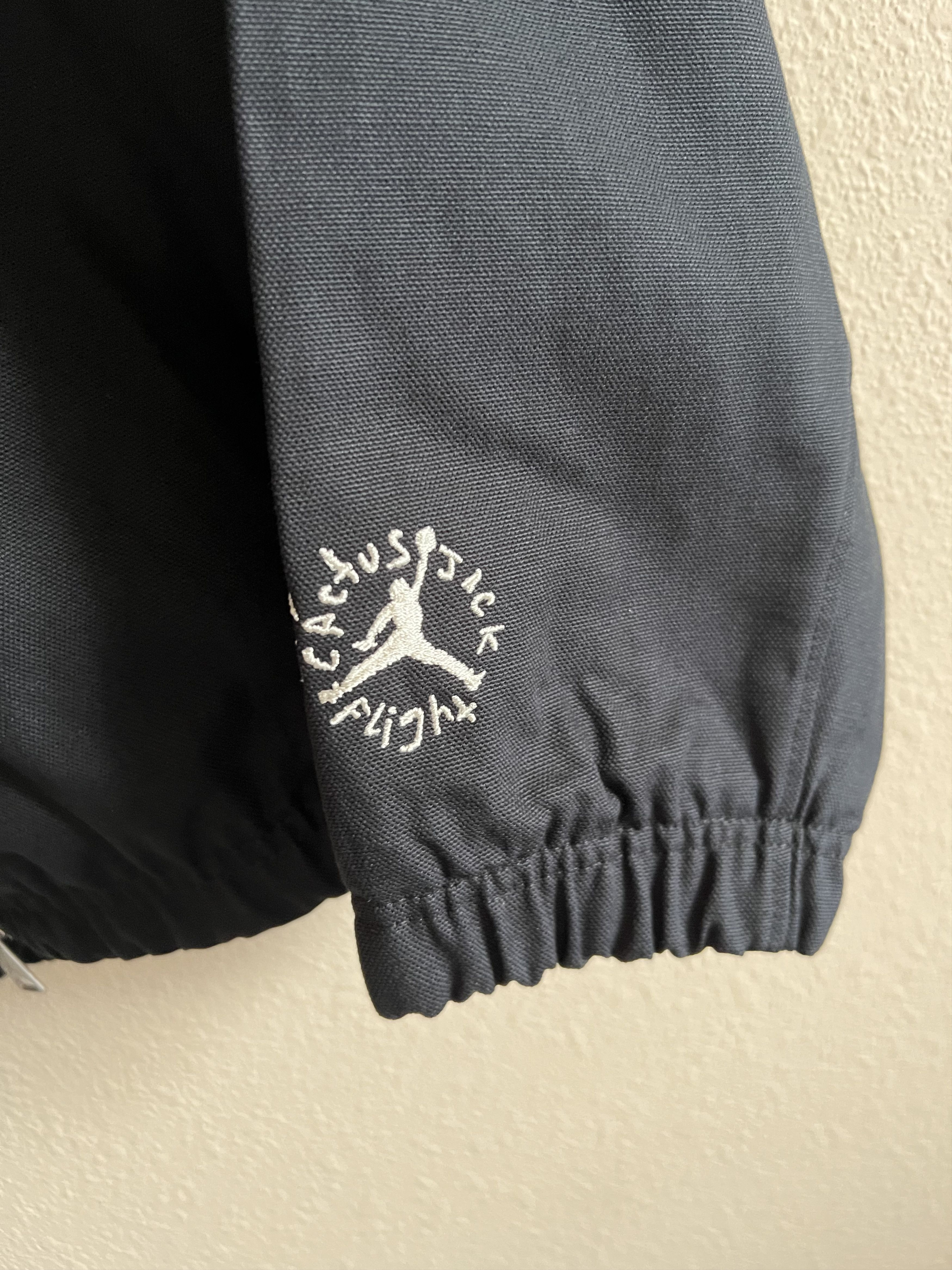 Jordan Brand × Travis Scott Travis Scott Jordan Woven Jacket in Black Size US XL / EU 56 / 4 - 5 Thumbnail