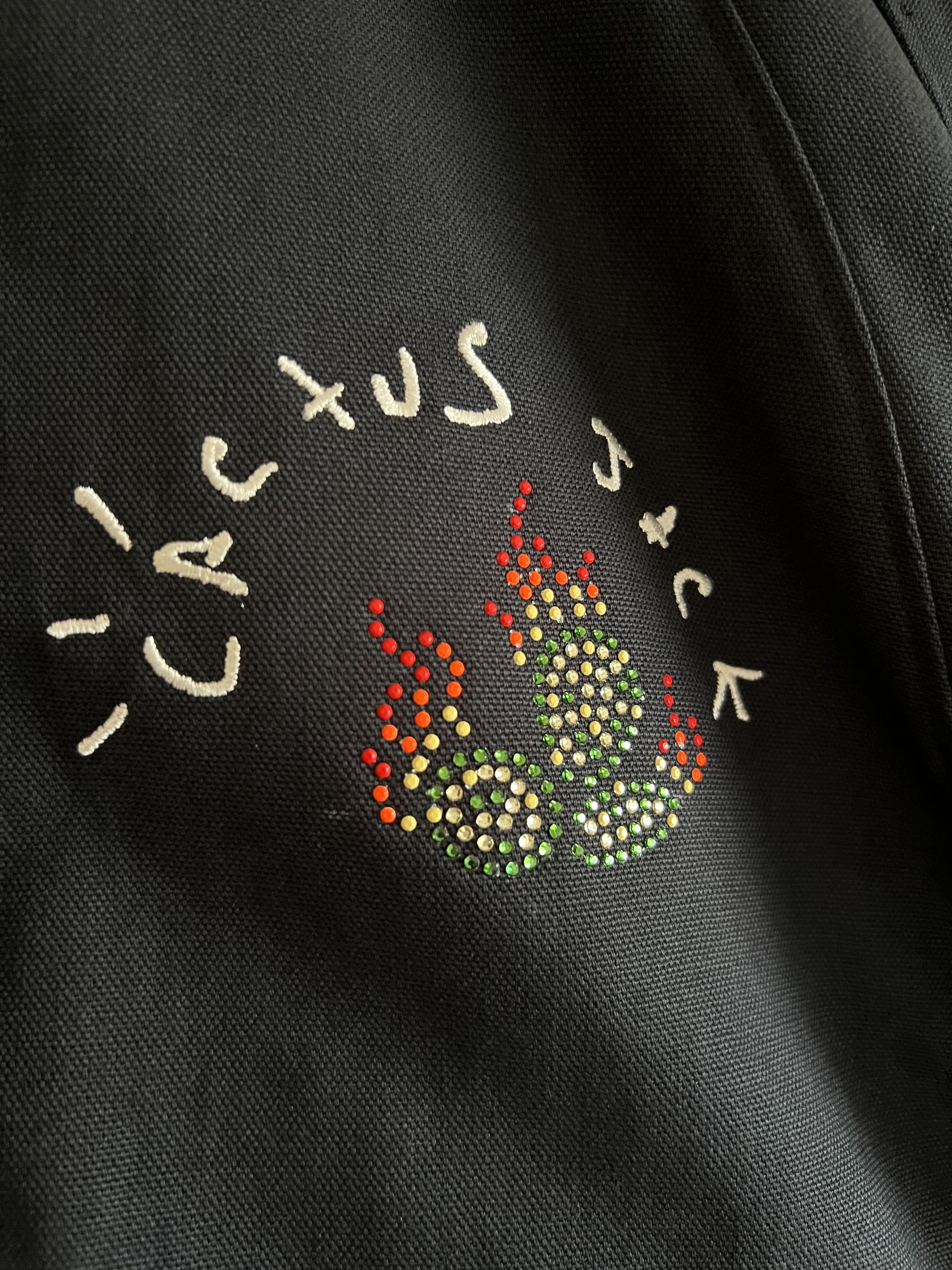 Jordan Brand × Travis Scott Travis Scott Jordan Woven Jacket in Black Size US XL / EU 56 / 4 - 3 Thumbnail