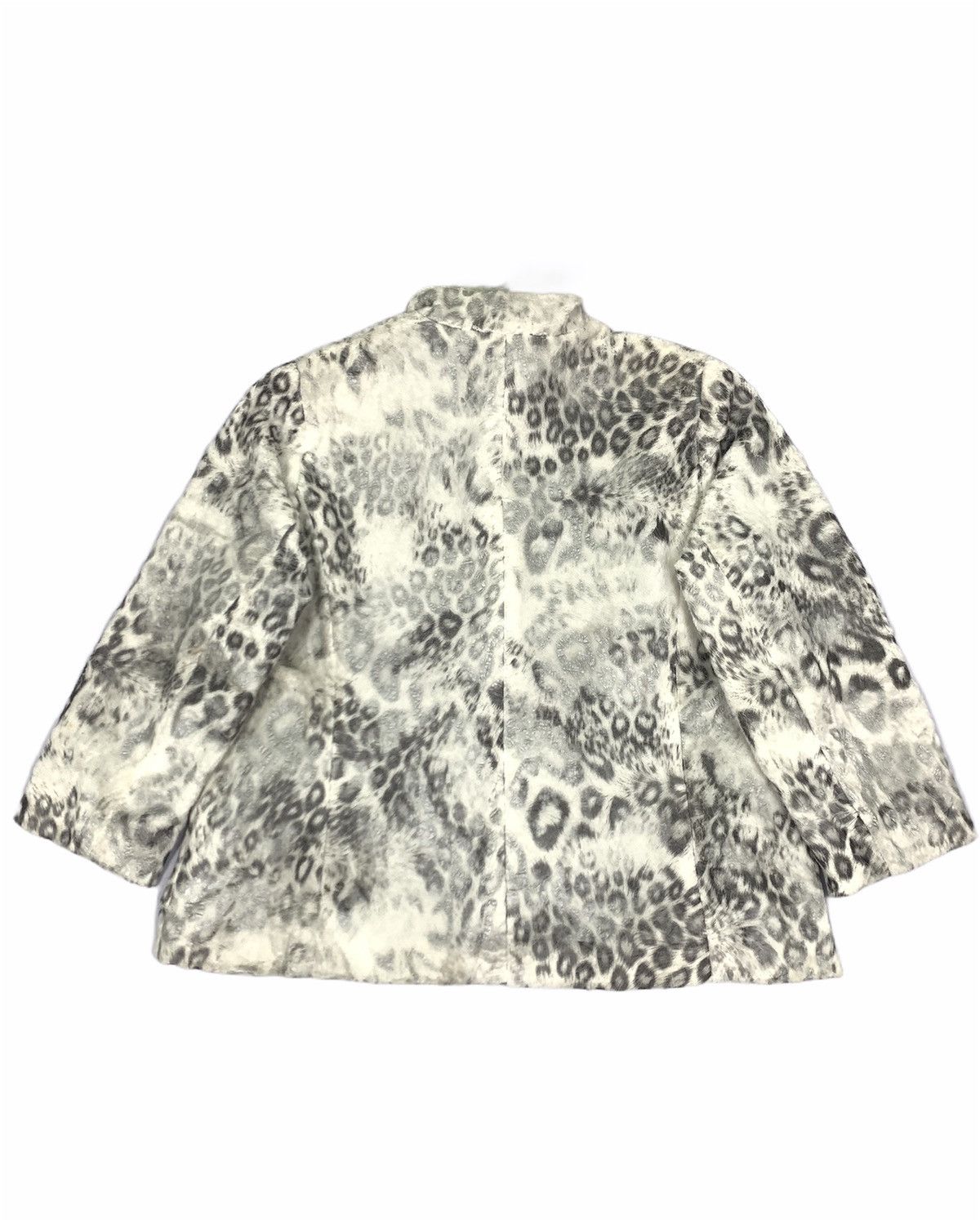 Japanese Brand × Other BROCHE Fullprinted Animal Leopard Footage Fur Parka Jacket Size L / US 10 / IT 46 - 3 Thumbnail