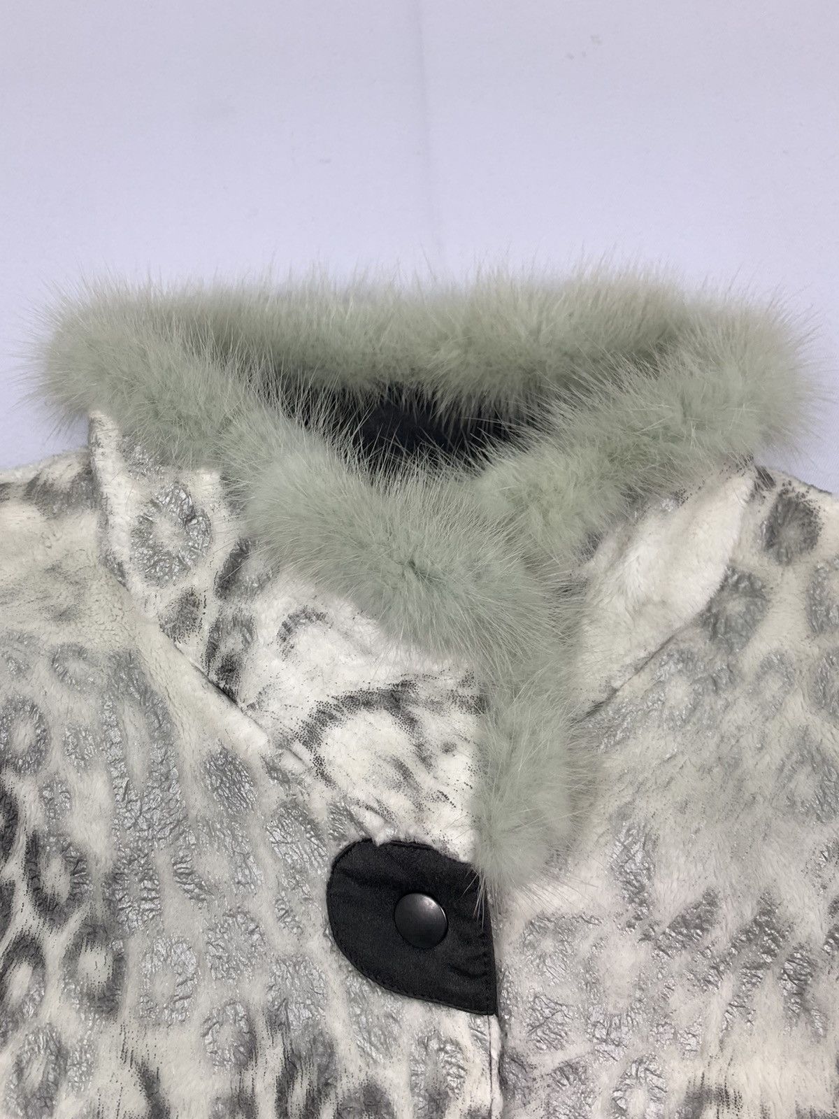 Japanese Brand × Other BROCHE Fullprinted Animal Leopard Footage Fur Parka Jacket Size L / US 10 / IT 46 - 8 Thumbnail