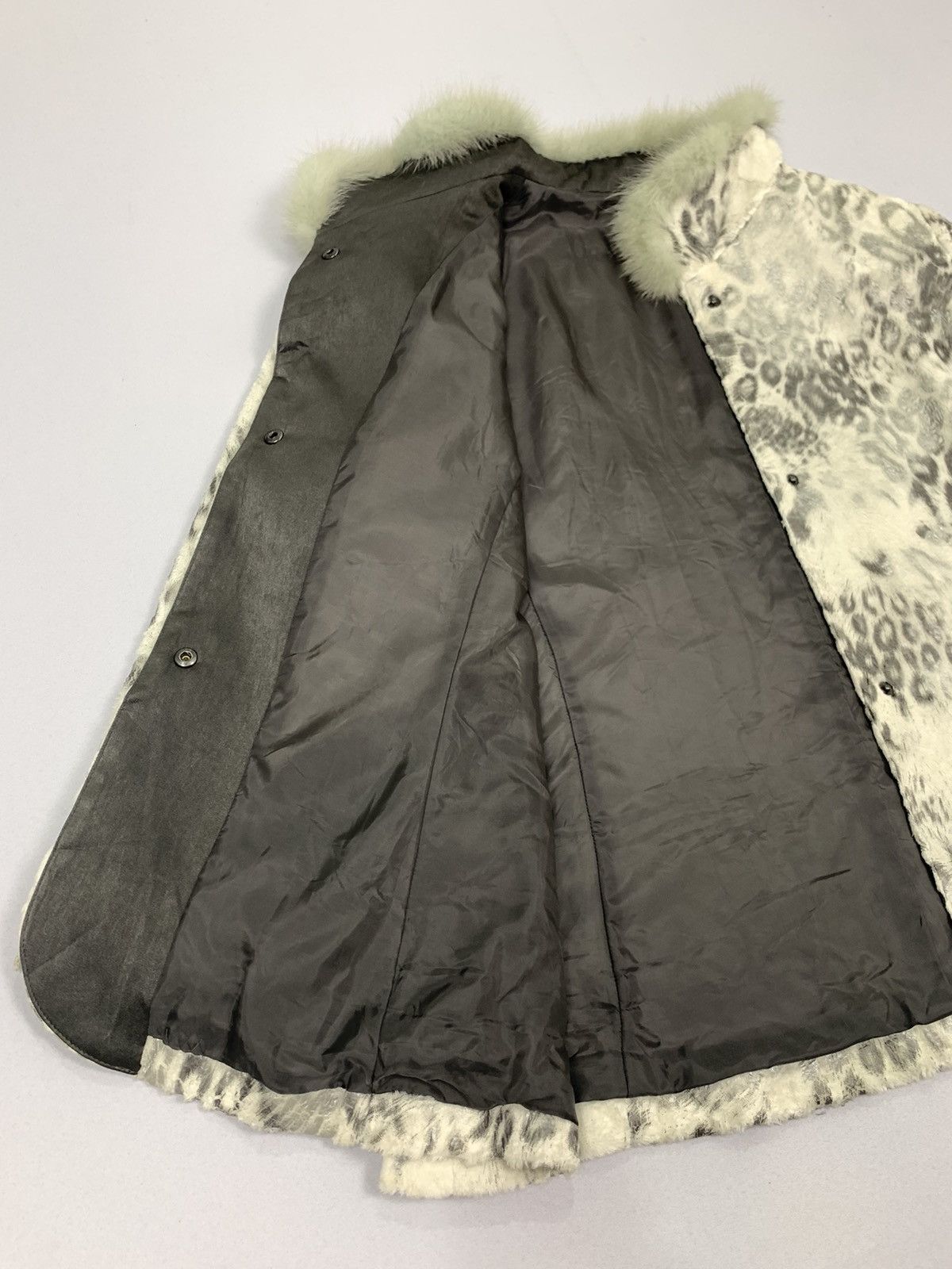 Japanese Brand × Other BROCHE Fullprinted Animal Leopard Footage Fur Parka Jacket Size L / US 10 / IT 46 - 11 Thumbnail
