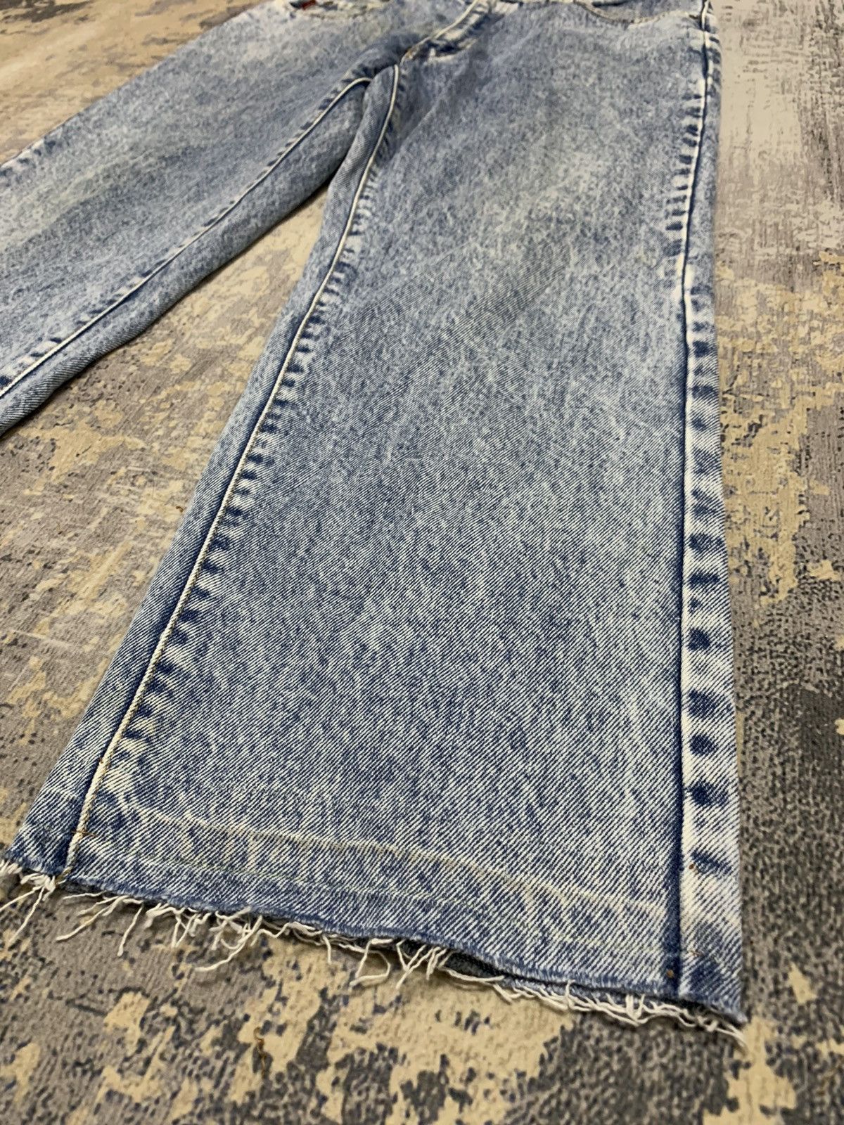 Vintage Vintage Denim Big John Acid Wash Baggy Jeans 33x28 Size US 33 - 8 Thumbnail