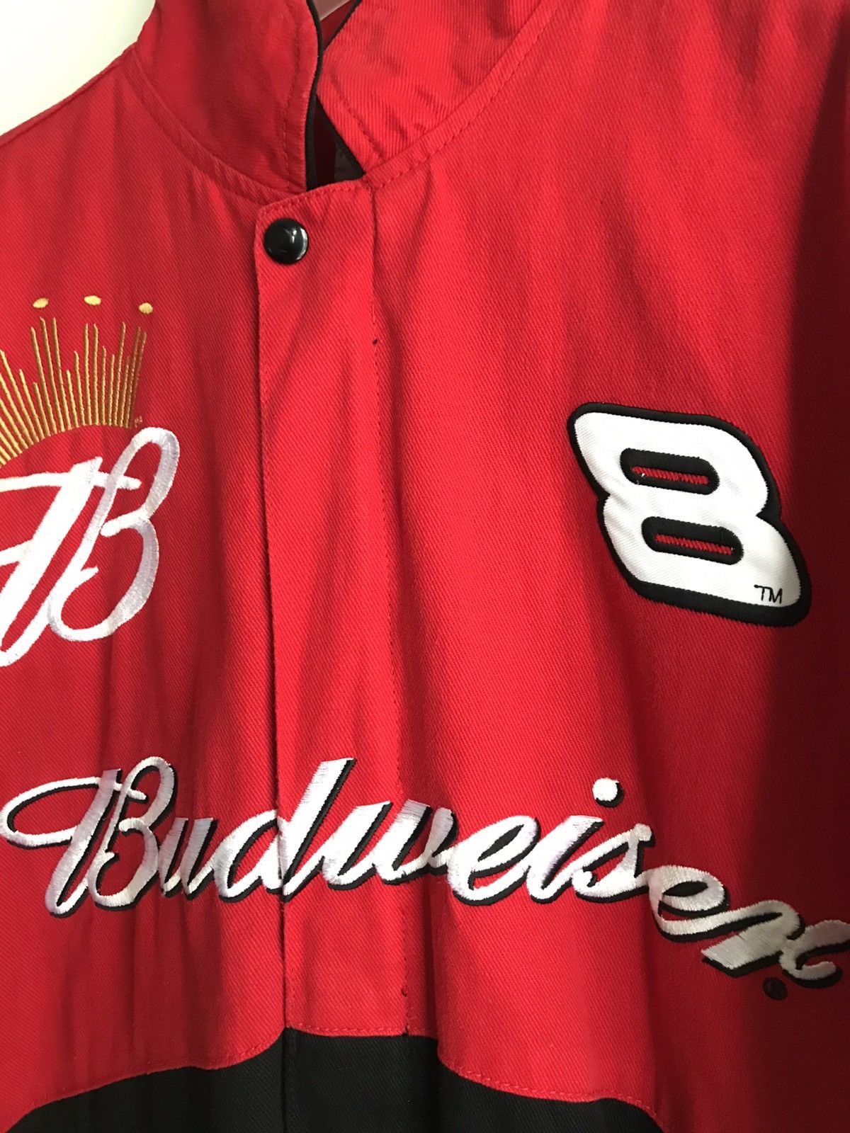 NASCAR × Vintage 🔥NASCAR Budweiser Racing Jacket🔥 Size US M / EU 48-50 / 2 - 3 Thumbnail