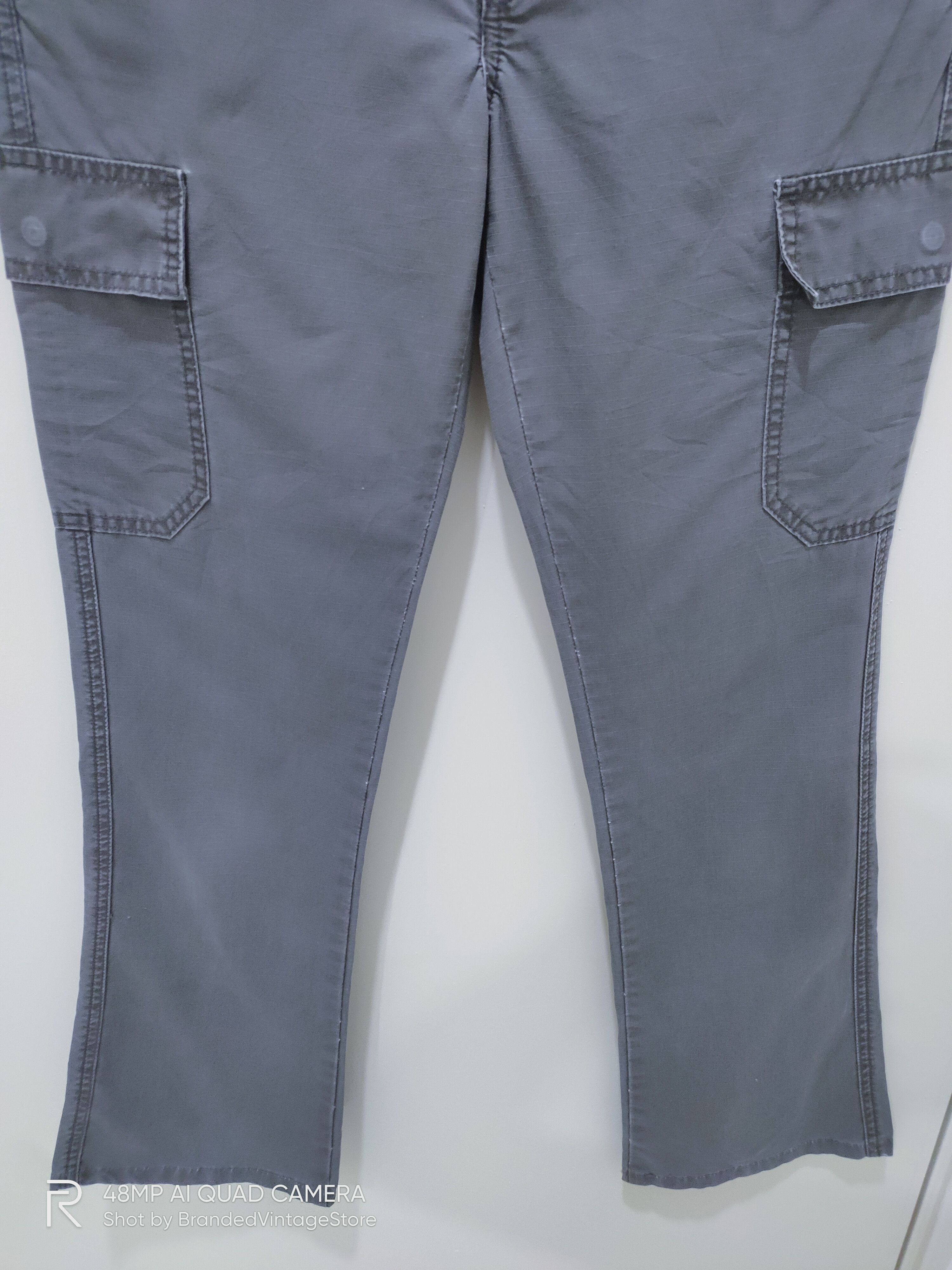 Japanese Brand × Levi's LEVIS REDLOOP Flare Multipocket Tactical Fashion Cargo Pant Size 30" / US 8 / IT 44 - 5 Thumbnail