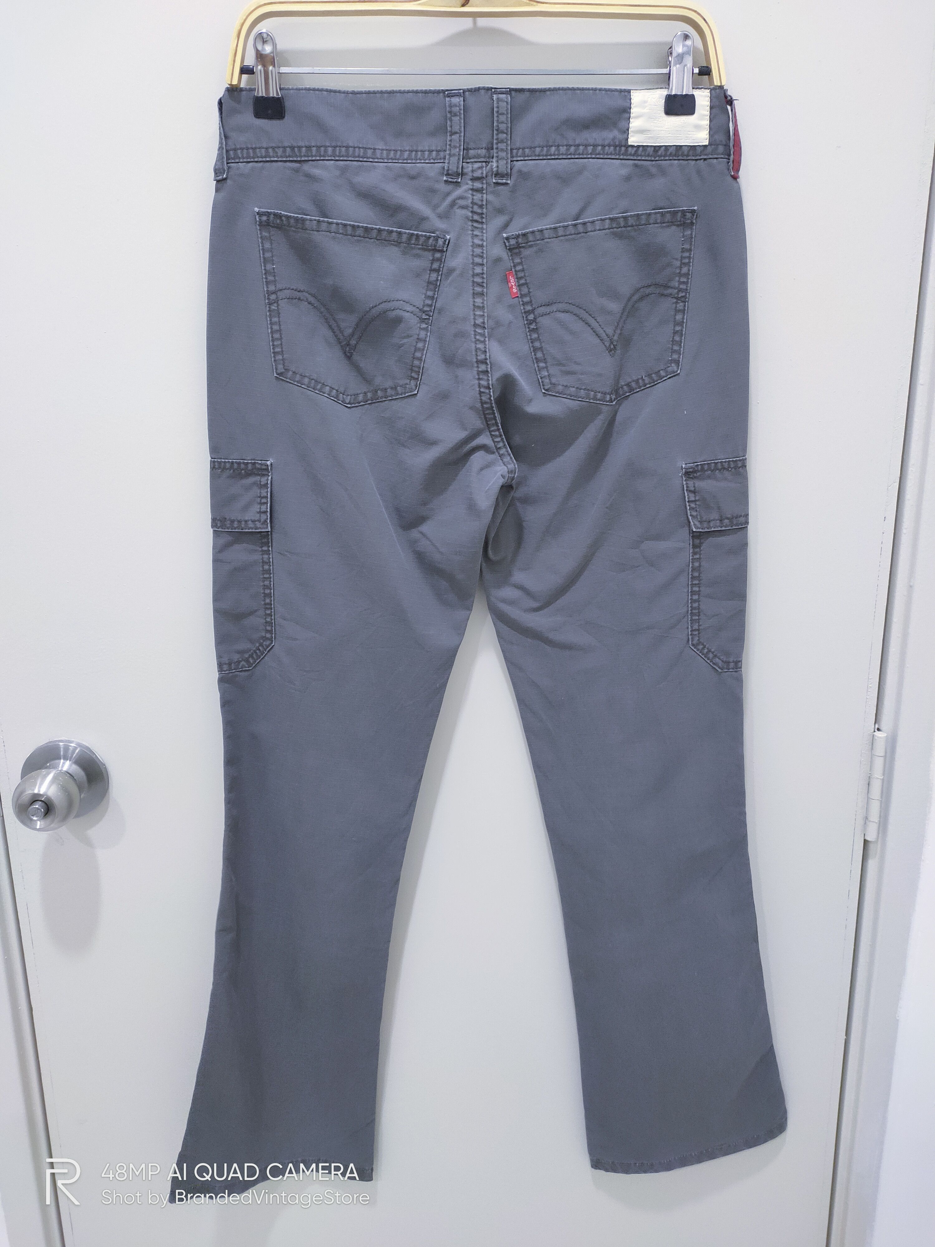 Japanese Brand × Levi's LEVIS REDLOOP Flare Multipocket Tactical Fashion Cargo Pant Size 30" / US 8 / IT 44 - 2 Thumbnail