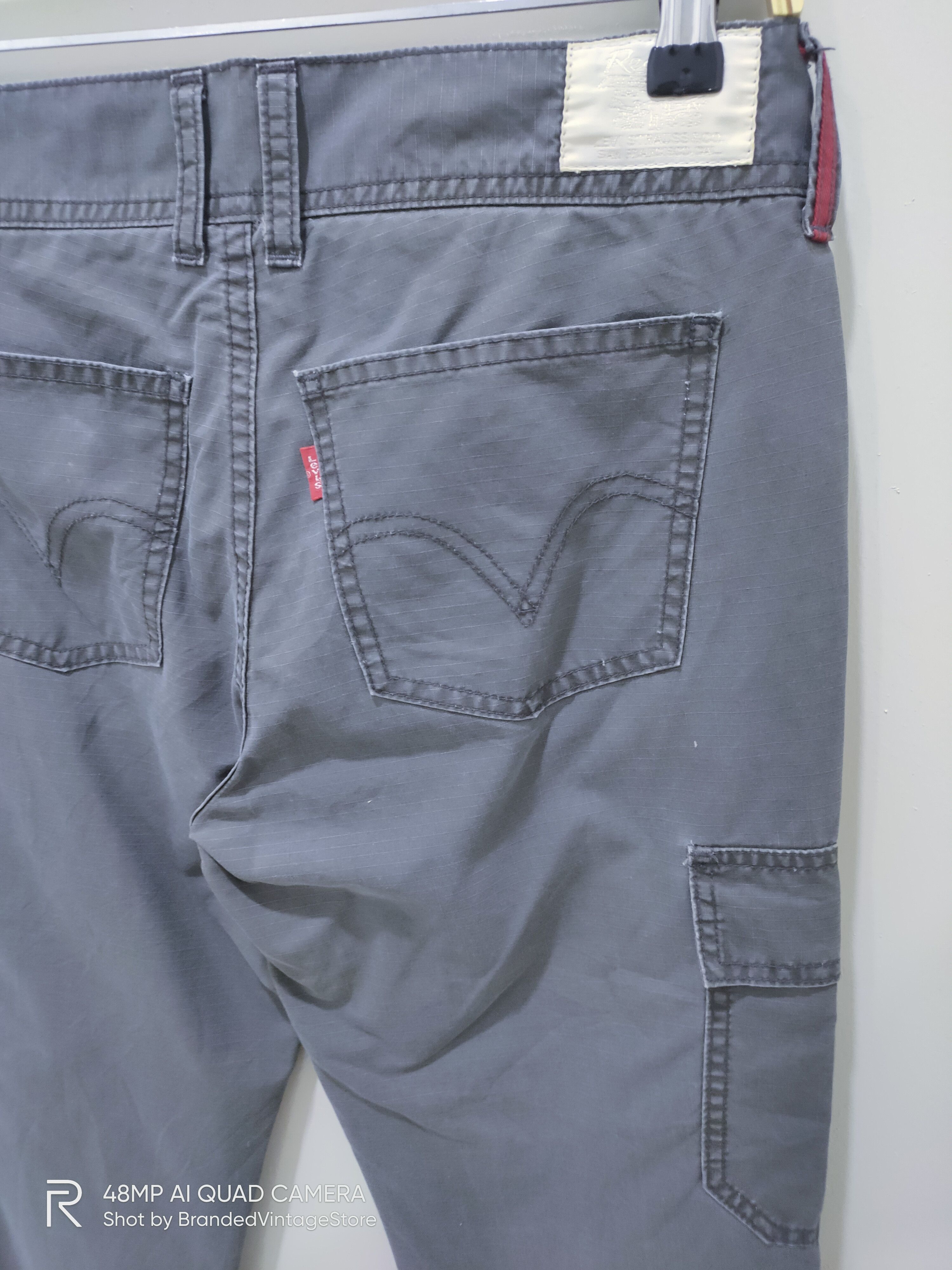 Japanese Brand × Levi's LEVIS REDLOOP Flare Multipocket Tactical Fashion Cargo Pant Size 30" / US 8 / IT 44 - 12 Thumbnail