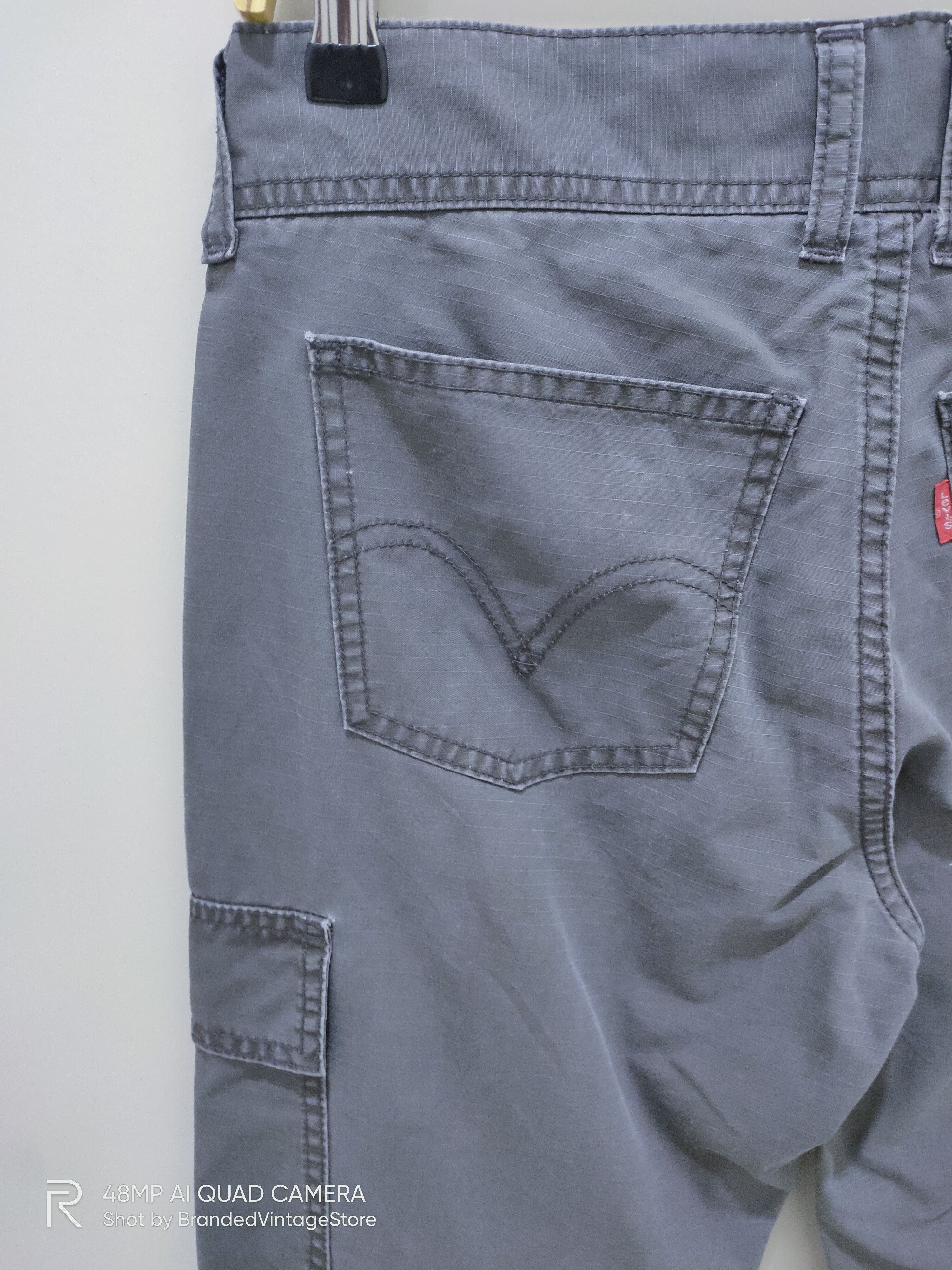 Japanese Brand × Levi's LEVIS REDLOOP Flare Multipocket Tactical Fashion Cargo Pant Size 30" / US 8 / IT 44 - 13 Thumbnail