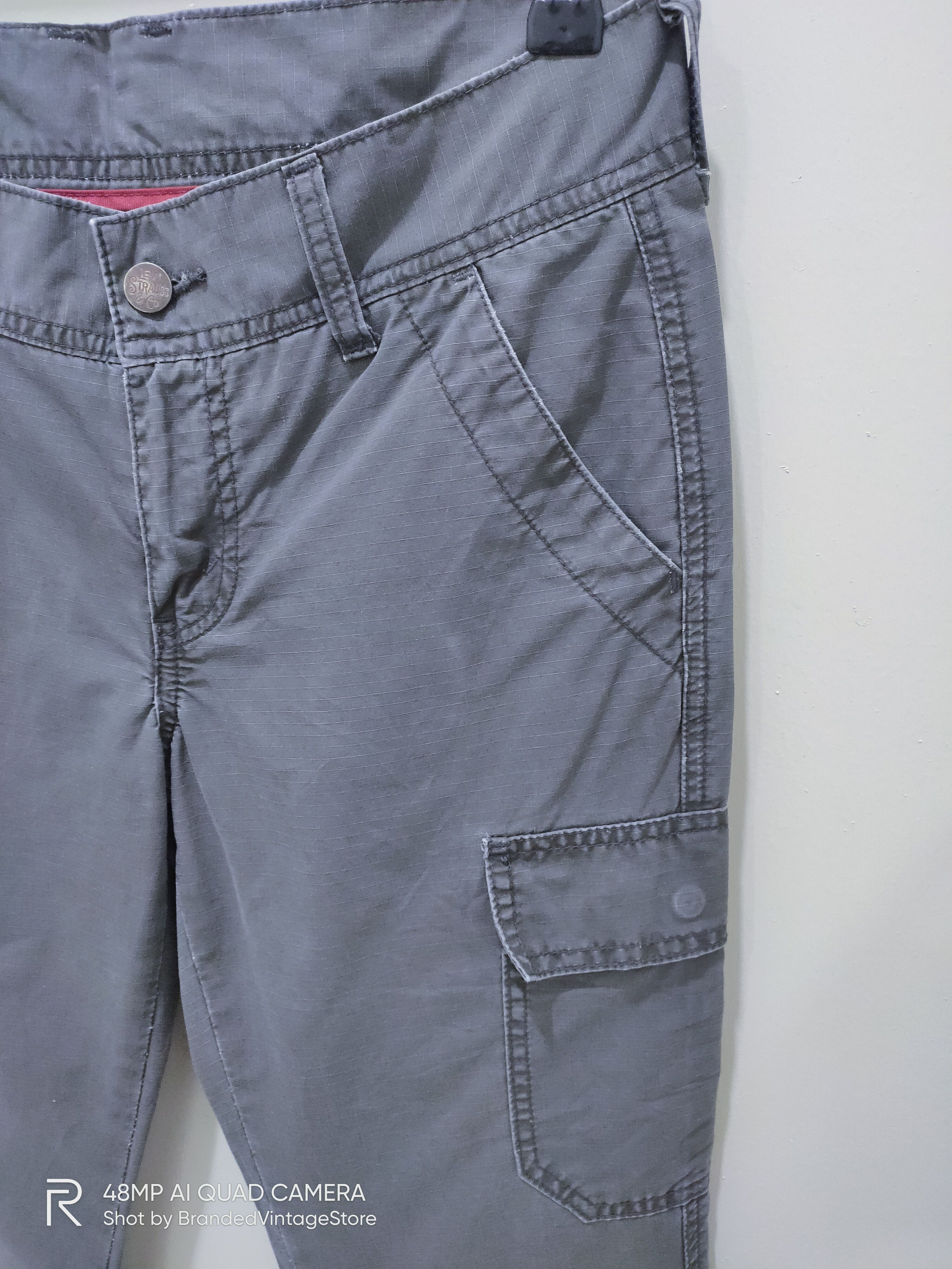 Japanese Brand × Levi's LEVIS REDLOOP Flare Multipocket Tactical Fashion Cargo Pant Size 30" / US 8 / IT 44 - 10 Thumbnail