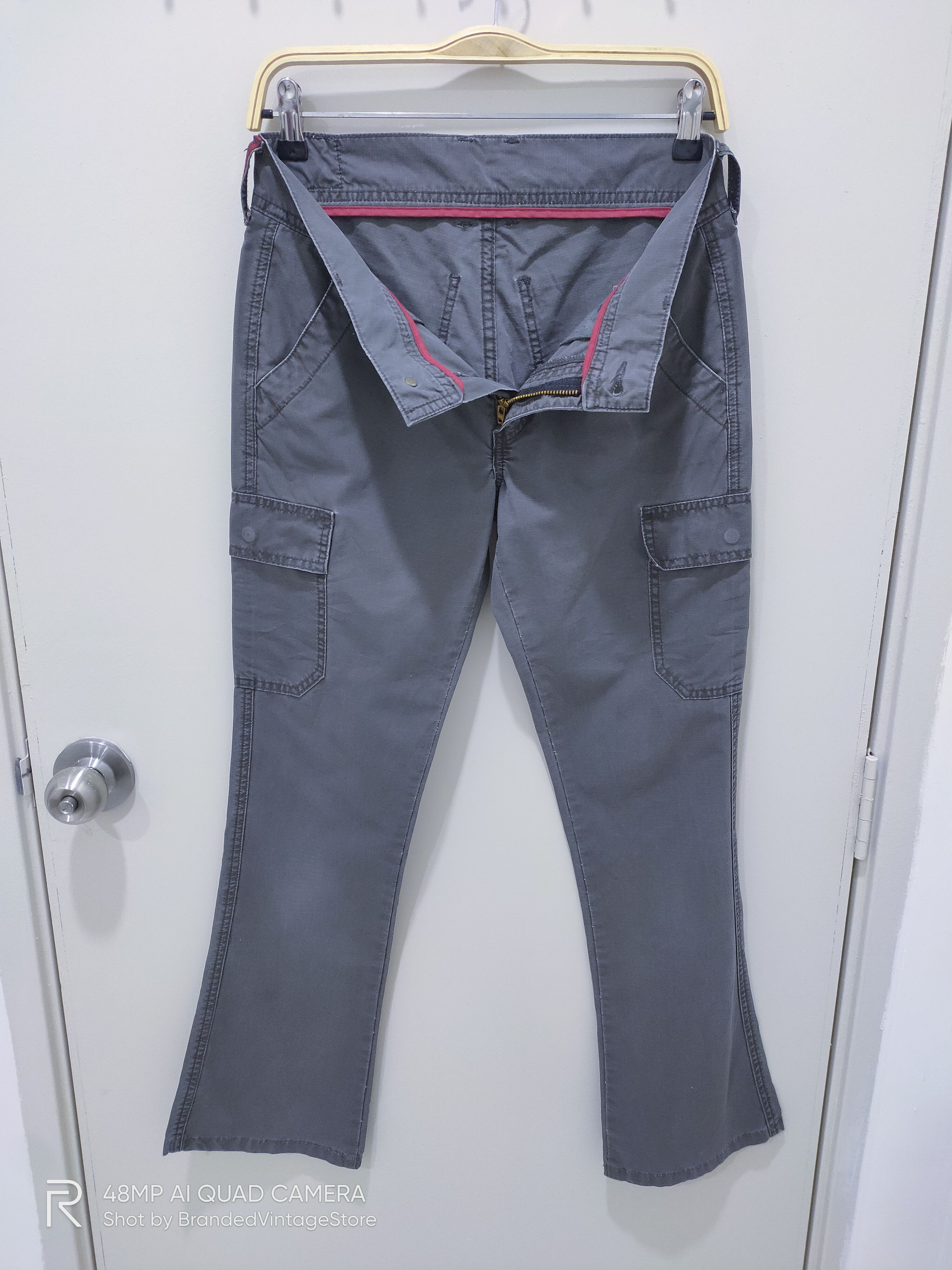 Japanese Brand × Levi's LEVIS REDLOOP Flare Multipocket Tactical Fashion Cargo Pant Size 30" / US 8 / IT 44 - 3 Thumbnail