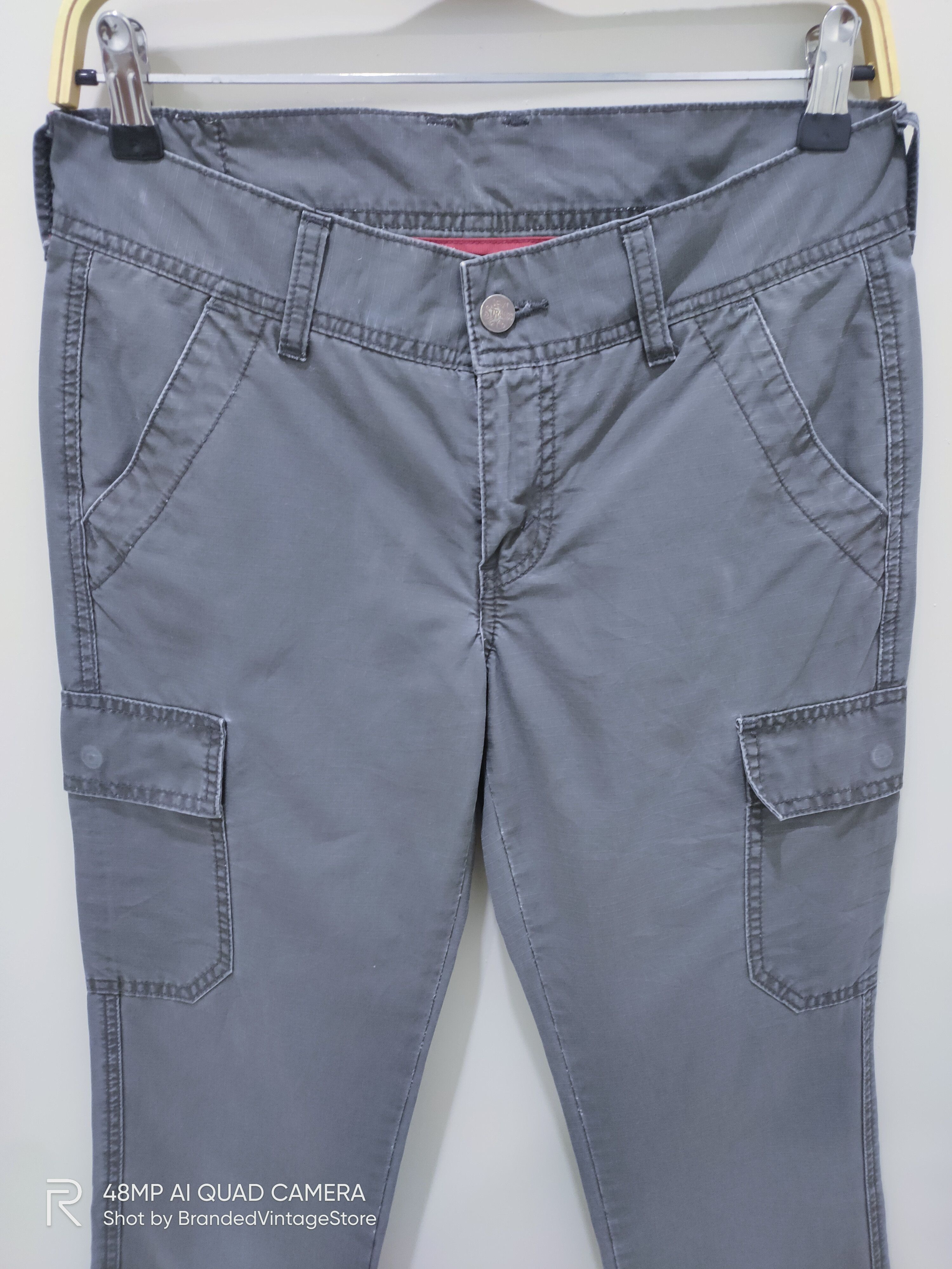 Japanese Brand × Levi's LEVIS REDLOOP Flare Multipocket Tactical Fashion Cargo Pant Size 30" / US 8 / IT 44 - 4 Thumbnail