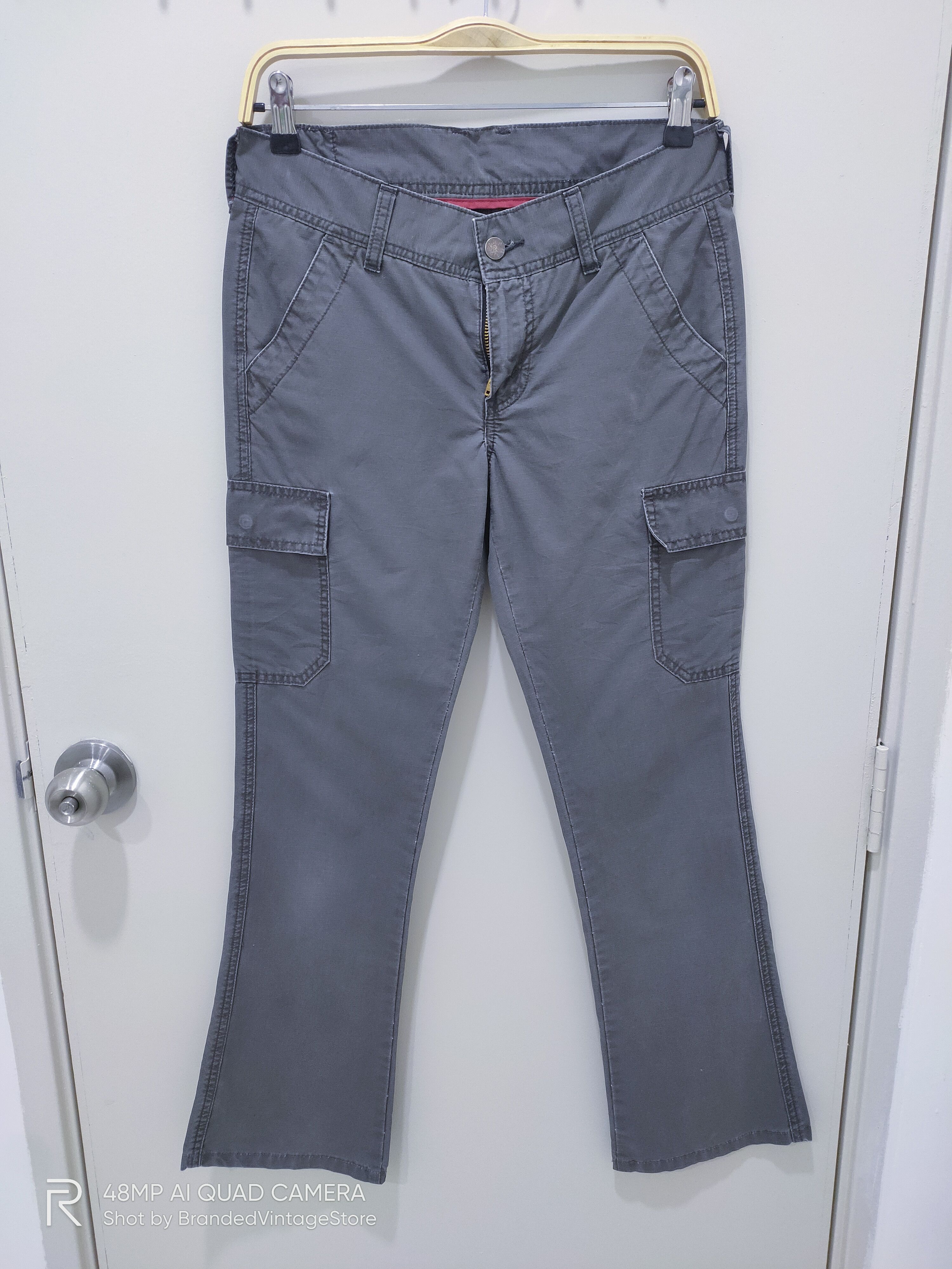 Japanese Brand × Levi's LEVIS REDLOOP Flare Multipocket Tactical Fashion Cargo Pant Size 30" / US 8 / IT 44 - 1 Thumbnail