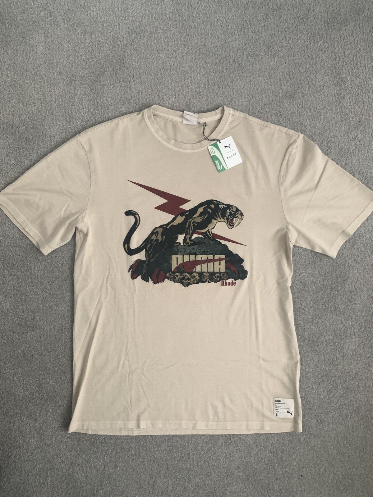 Puma × Rhude RHUDE X PUMA graphics tee Size US S / EU 44-46 / 1 - 1 Thumbnail