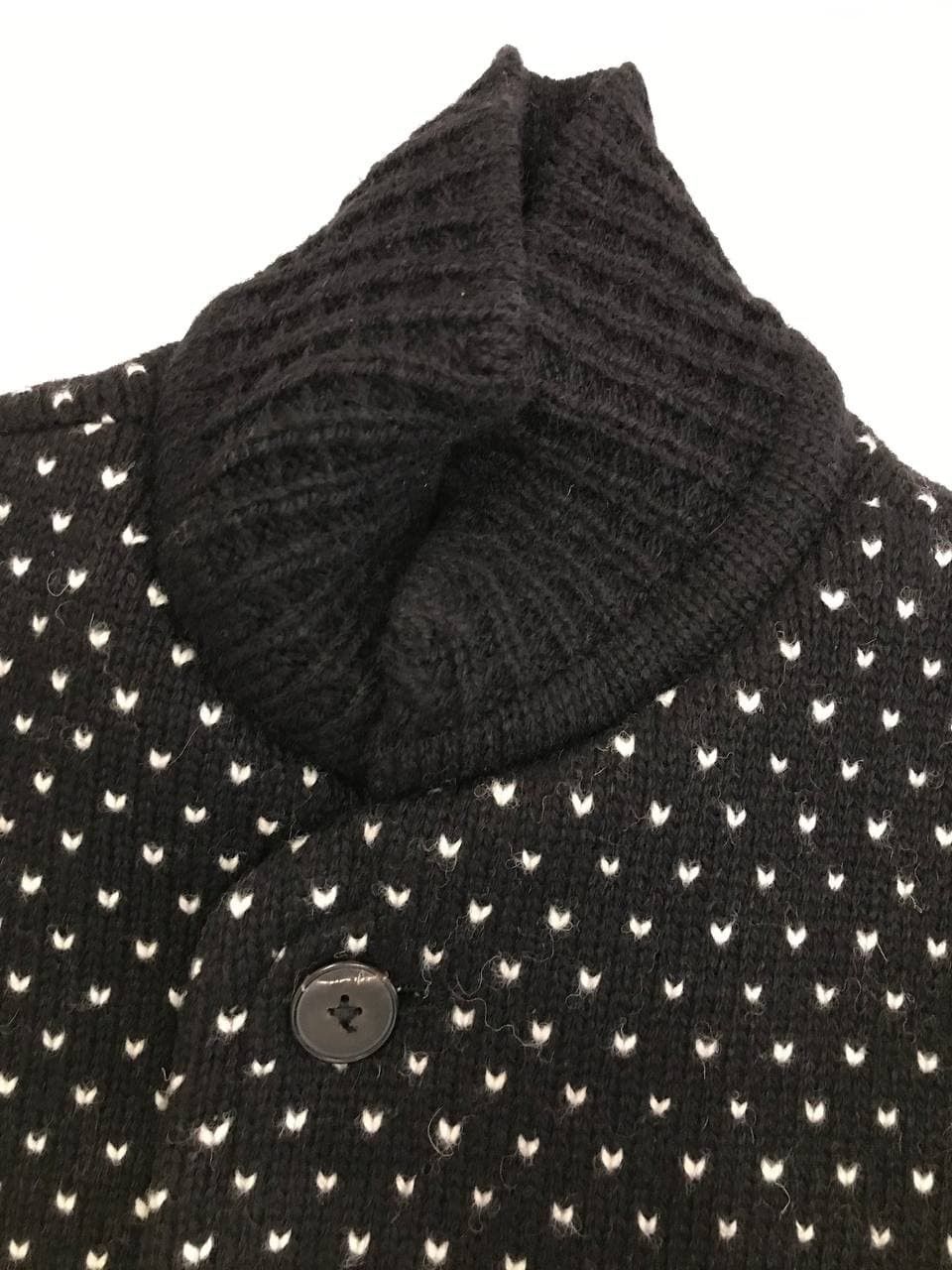Haider Ackermann Haider Ackermann Intarsia Knitted Officer Off-White Coat Size US S / EU 44-46 / 1 - 10 Thumbnail