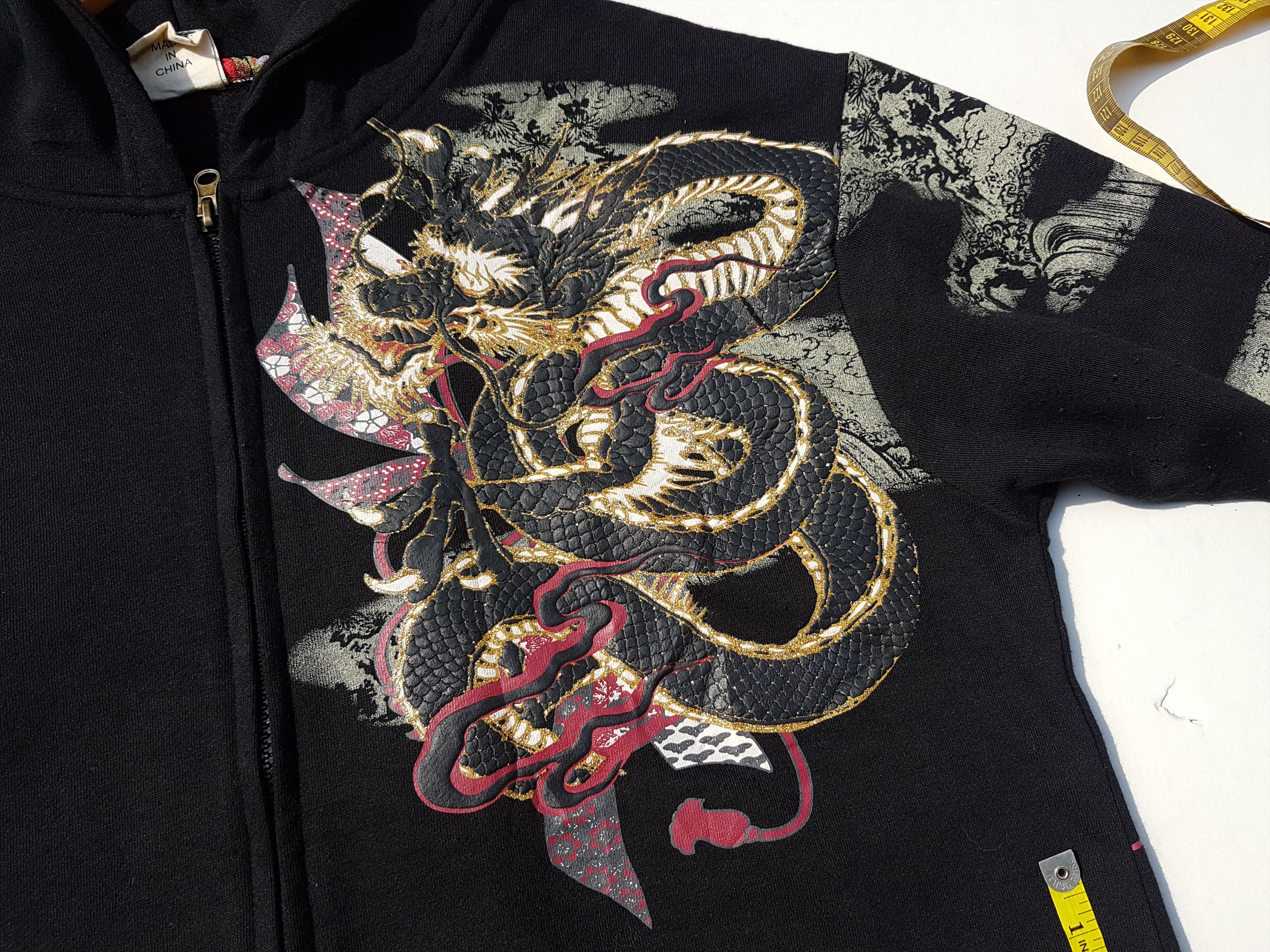 Japanese Brand Fit M to L Cure All Dragon Hoodie Size US L / EU 52-54 / 3 - 9 Thumbnail
