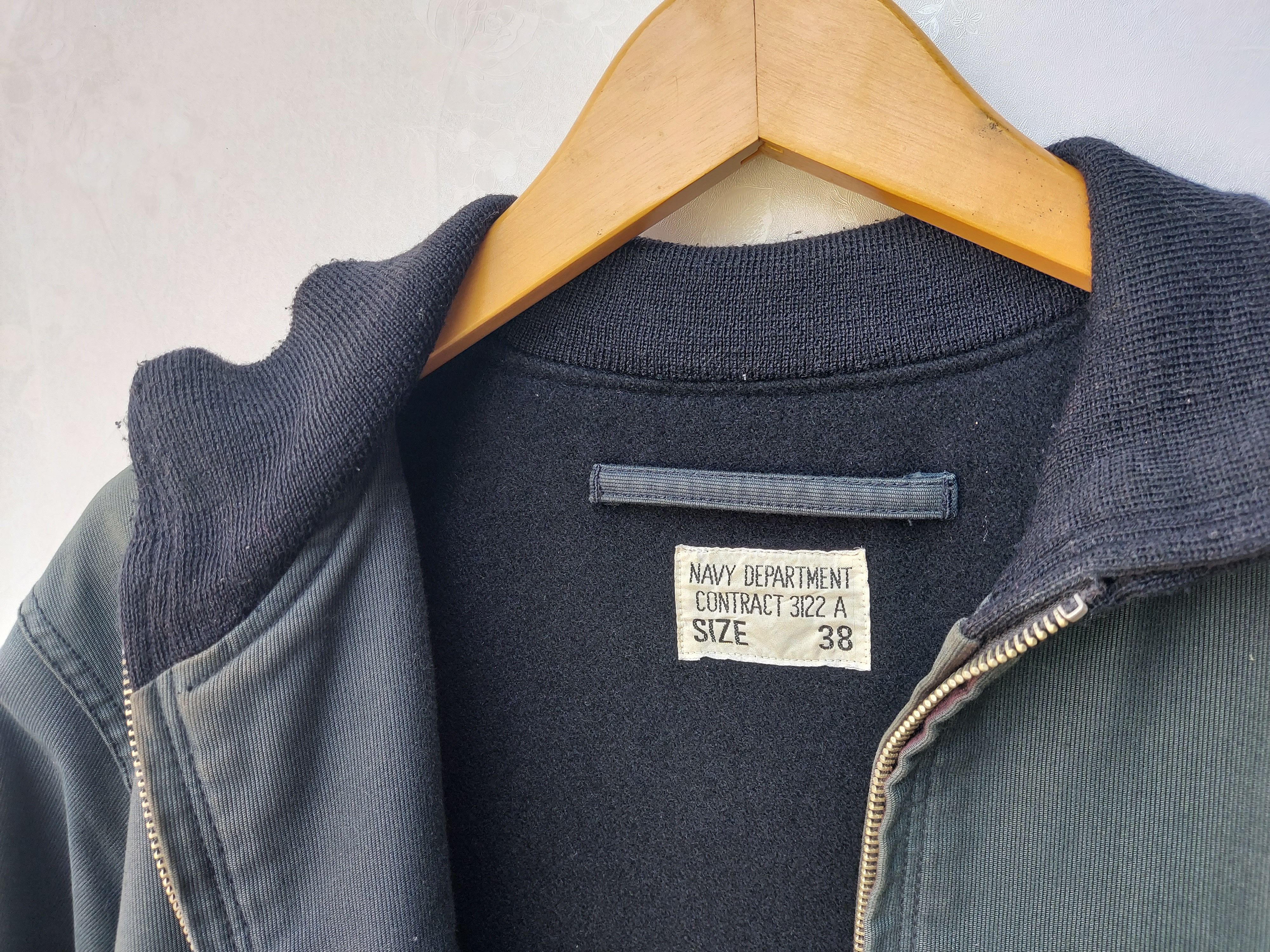 Buzz Rickson's Archival Vtg Buzzrickson Deck Zip Seabees Stencil Jacket Size US S / EU 44-46 / 1 - 10 Thumbnail
