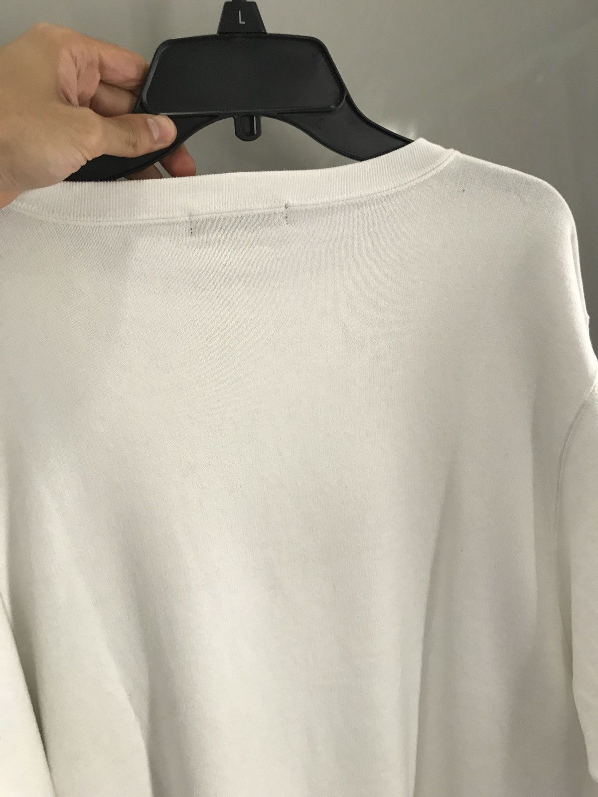 Undercover “We Make Noise Not Clothes” White Terry Cotton Sweater Size US M / EU 48-50 / 2 - 12 Thumbnail