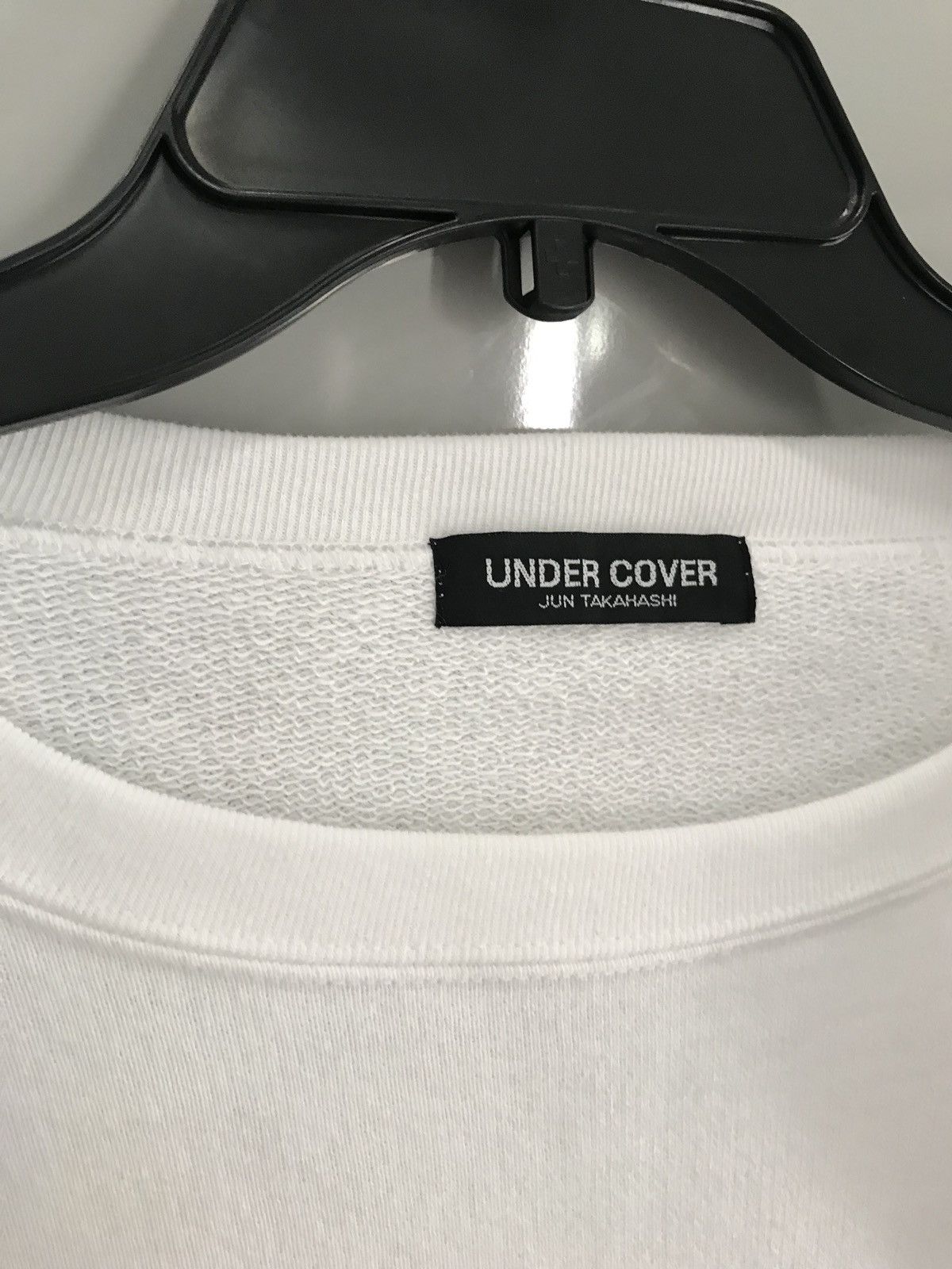 Undercover “We Make Noise Not Clothes” White Terry Cotton Sweater Size US M / EU 48-50 / 2 - 7 Thumbnail