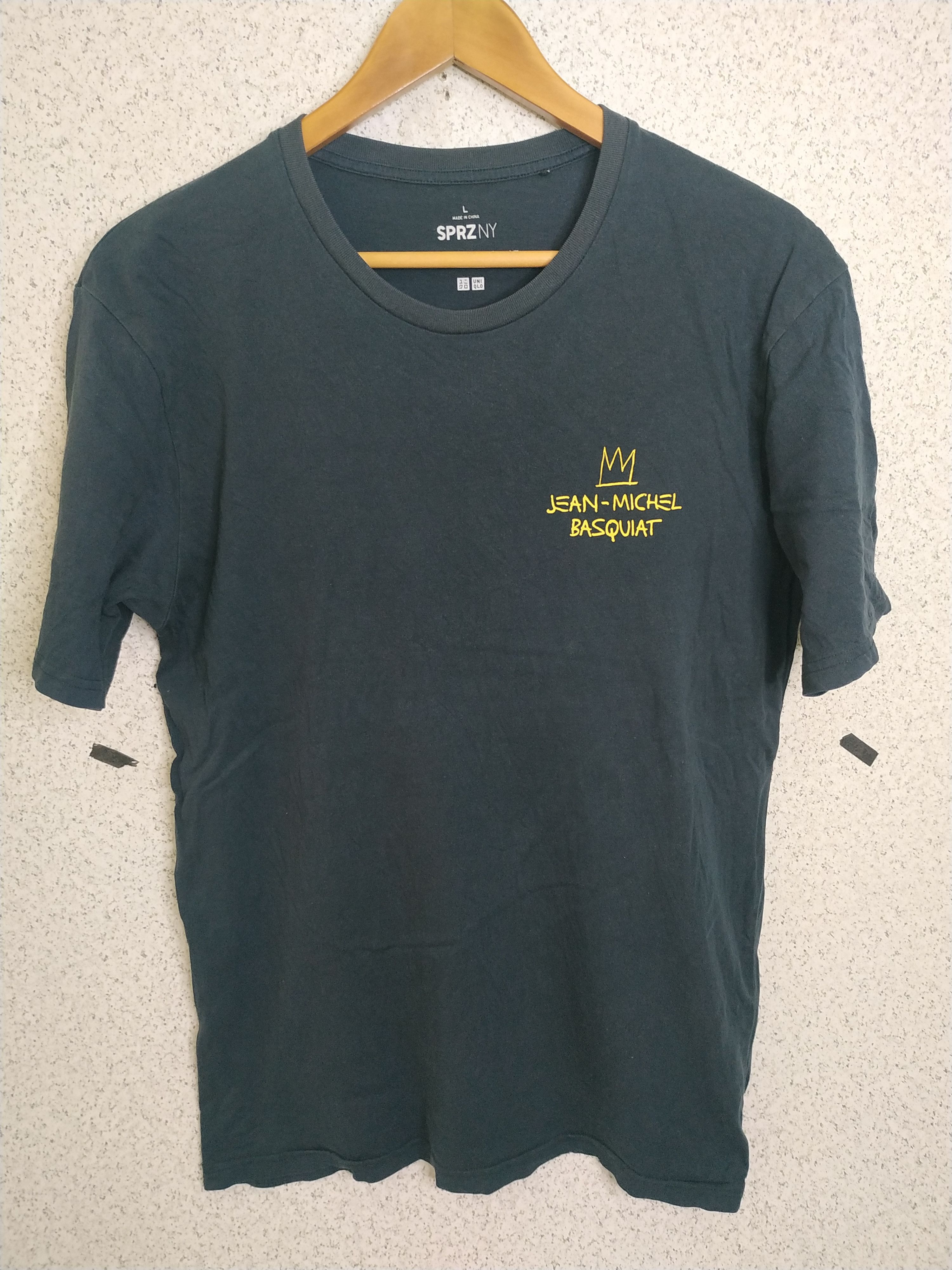 Jean-Michel Basquiat Uniqlo x Jean Michel Basquiat Art Short Sleeve T-Shirt Size US L / EU 52-54 / 3 - 2 Thumbnail