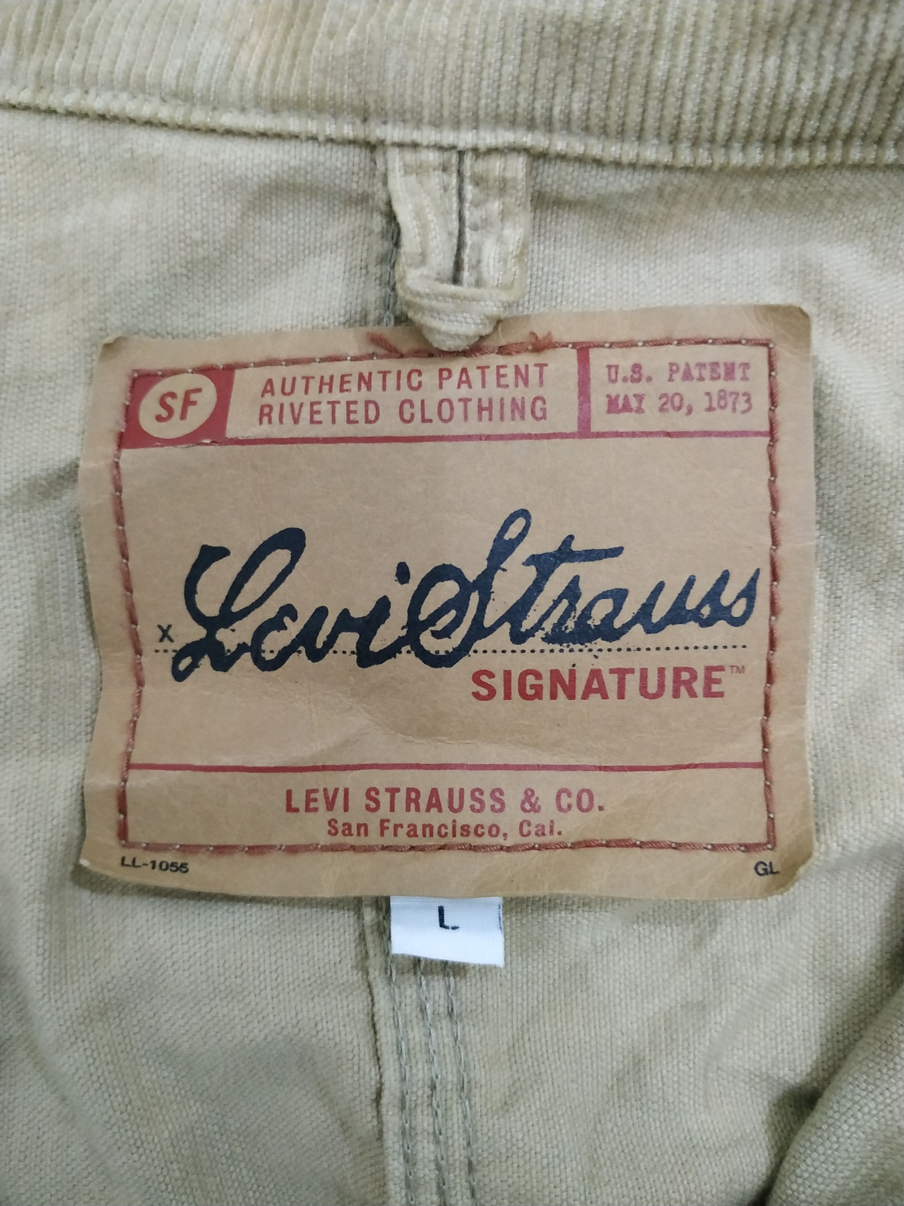 Levi's Levis Corduroy Buttop Up Worker Jacket Size US L / EU 52-54 / 3 - 4 Thumbnail