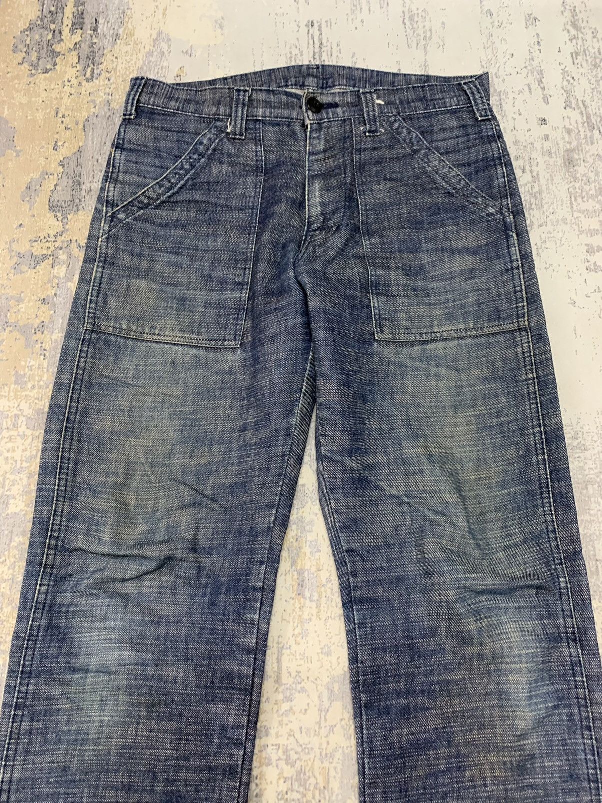 Japanese Brand Global Work Undercover Hysteric Glamour Style Denim Jean Size US 31 - 2 Thumbnail