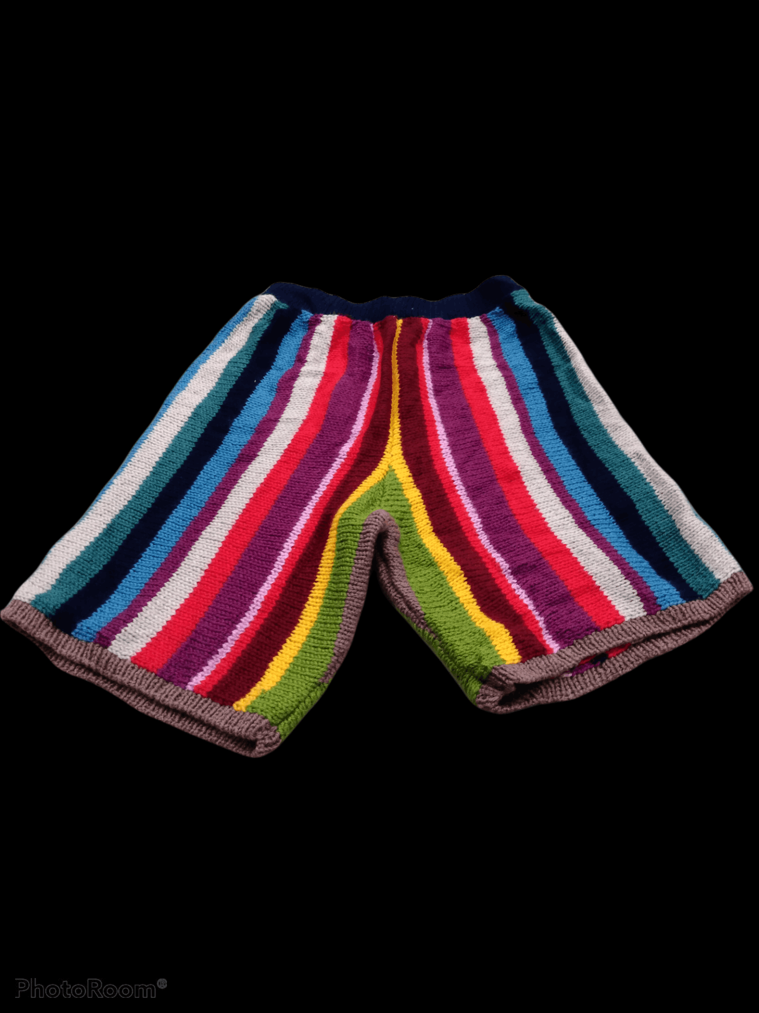 Japanese Brand HiPPIES 90s STYLE SHORT PANTS KNIT(SIZE 27 TO 32) Size US 32 / EU 48 - 2 Thumbnail