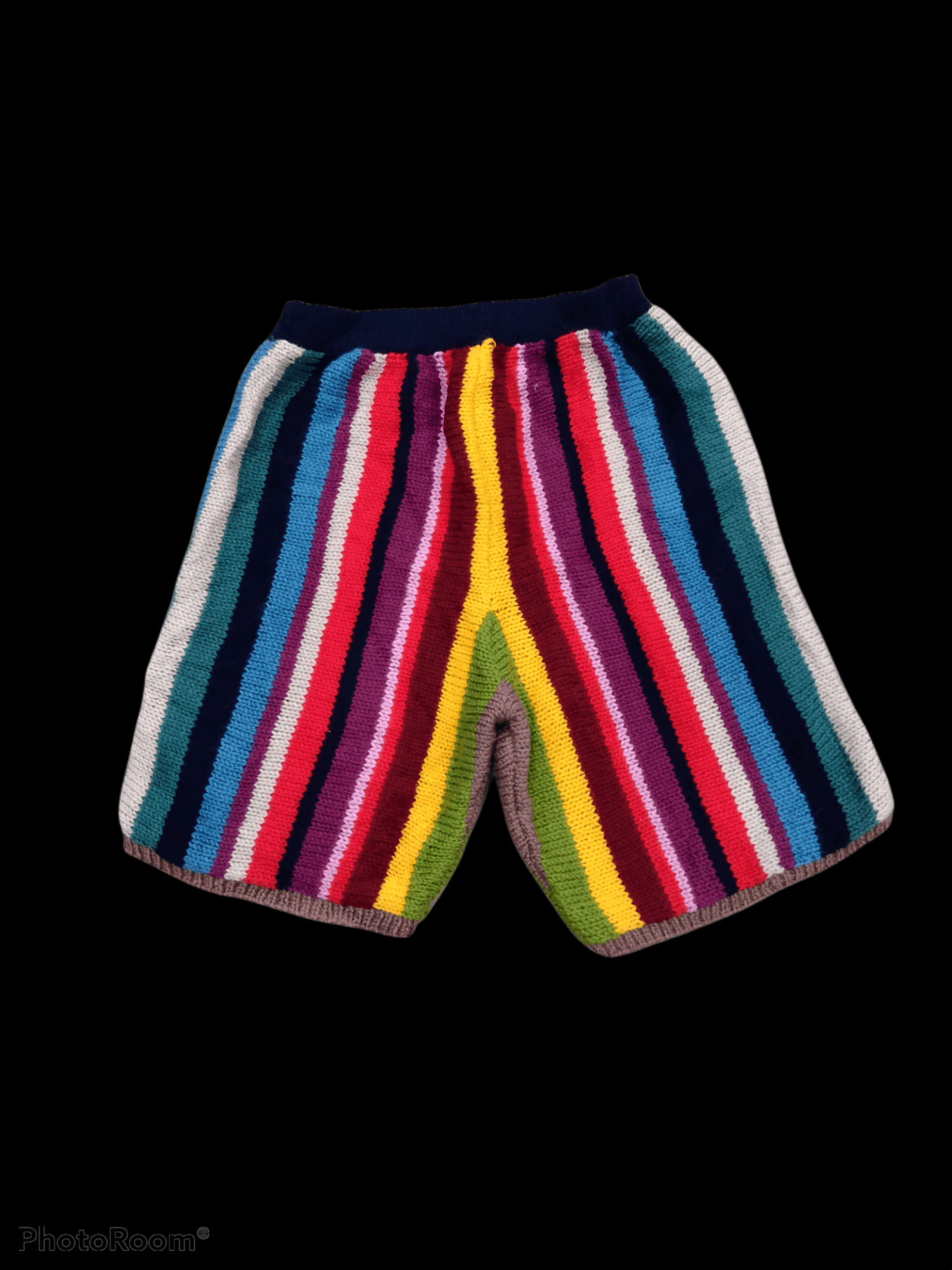 Japanese Brand HiPPIES 90s STYLE SHORT PANTS KNIT(SIZE 27 TO 32) Size US 32 / EU 48 - 1 Thumbnail