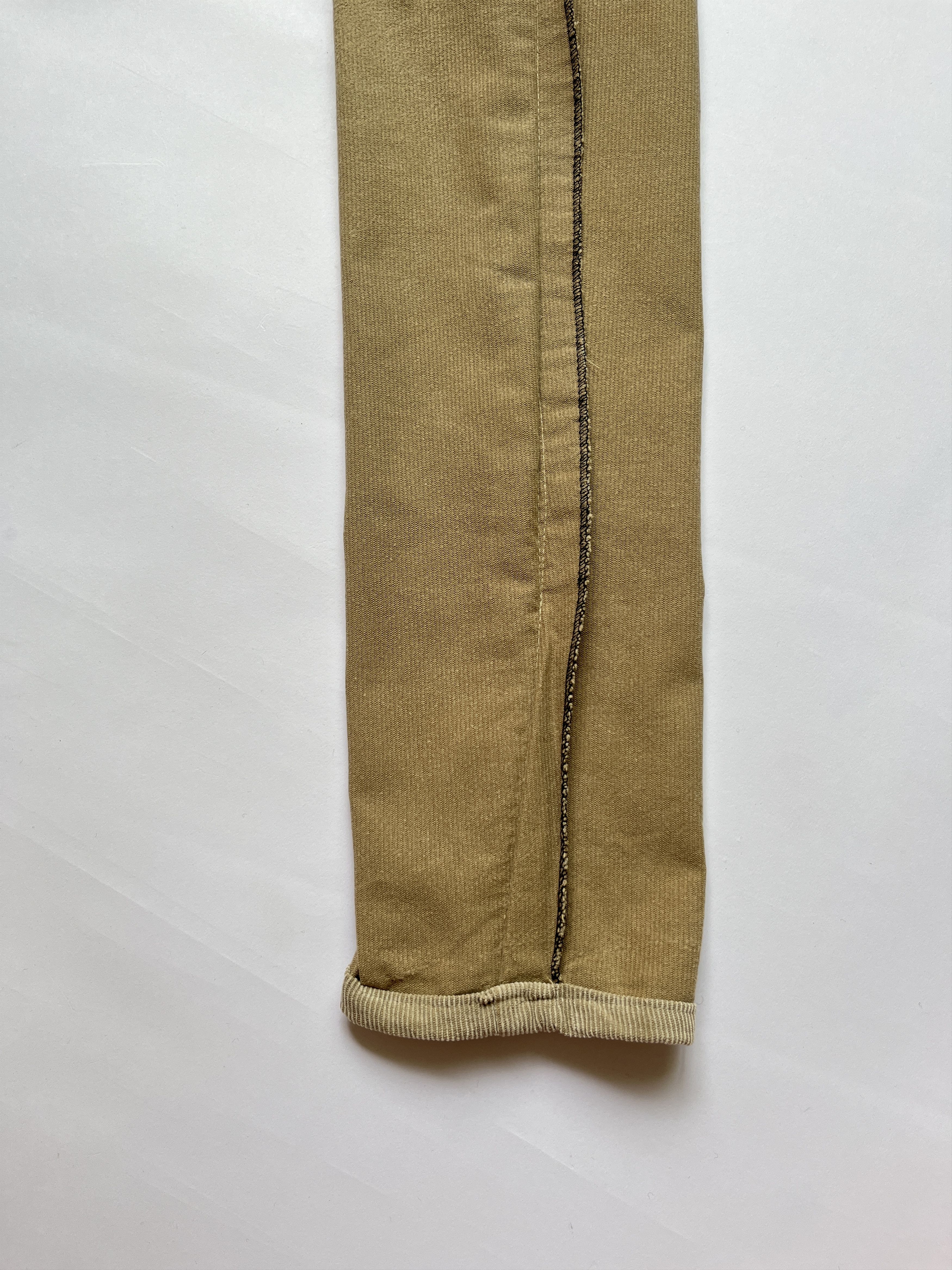 Dior × Hedi Slimane ⚡️QUICK SALE⚡️Dior by Hedi Slimane Beige Corduroy Pants Size US 29 - 6 Thumbnail