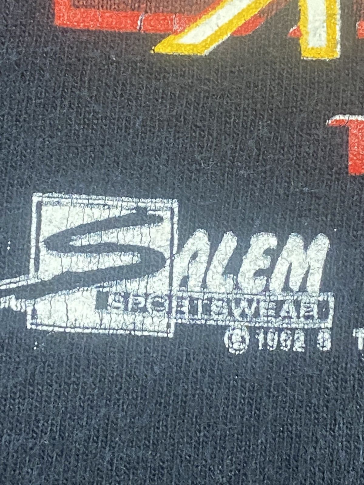Salem Sportswear Vintage 90s Chicago Bulls Back 2 Back Champions Tee Size US XL / EU 56 / 4 - 3 Thumbnail