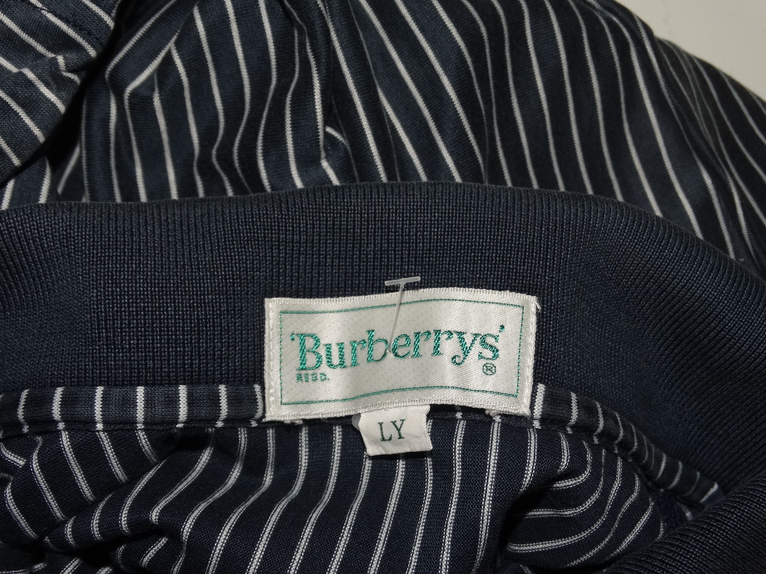 Burberry × Burberry Prorsum × Vintage burberry vintage stripes striped pocket logo polo size M/L Size US L / EU 52-54 / 3 - 7 Thumbnail