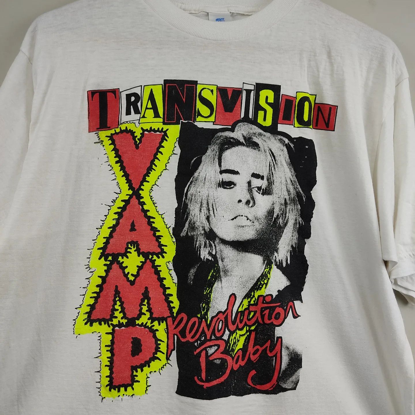 Band Tees × Vintage 1988 Transvision Vamp Revolution Baby Pop Art Wendy James Size US XL / EU 56 / 4 - 2 Thumbnail