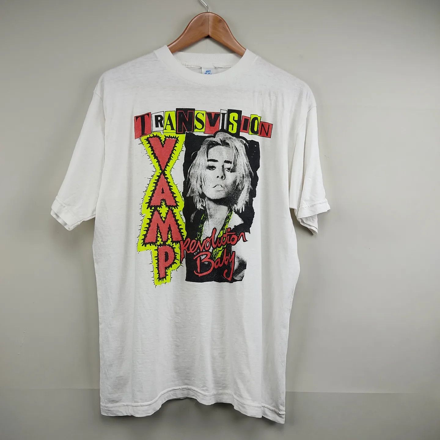 Band Tees × Vintage 1988 Transvision Vamp Revolution Baby Pop Art