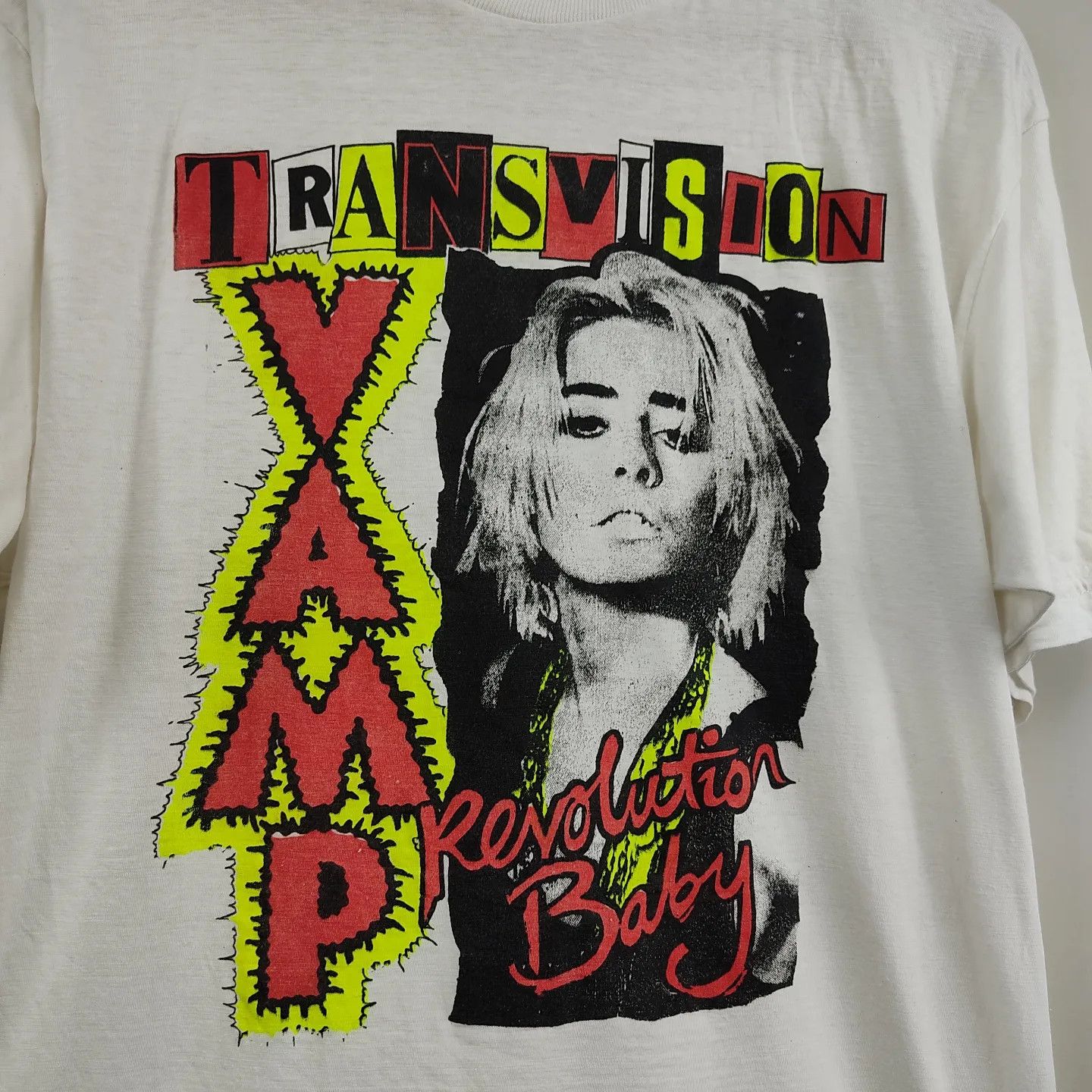Band Tees × Vintage 1988 Transvision Vamp Revolution Baby Pop Art Wendy James Size US XL / EU 56 / 4 - 3 Thumbnail